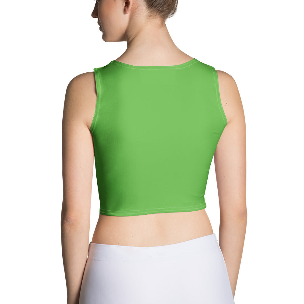 Kelly Green Crop Top - Activewear Well