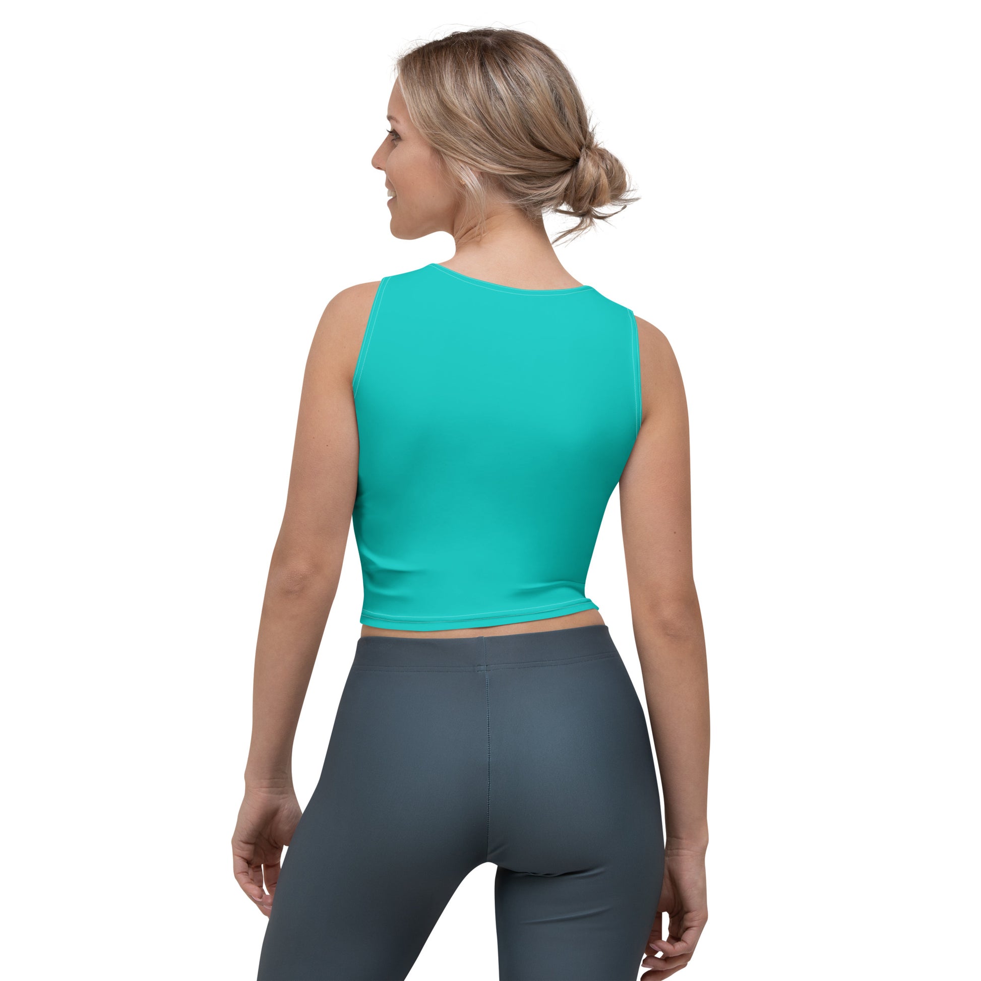 Turquoise Crop Top - Activewear Well