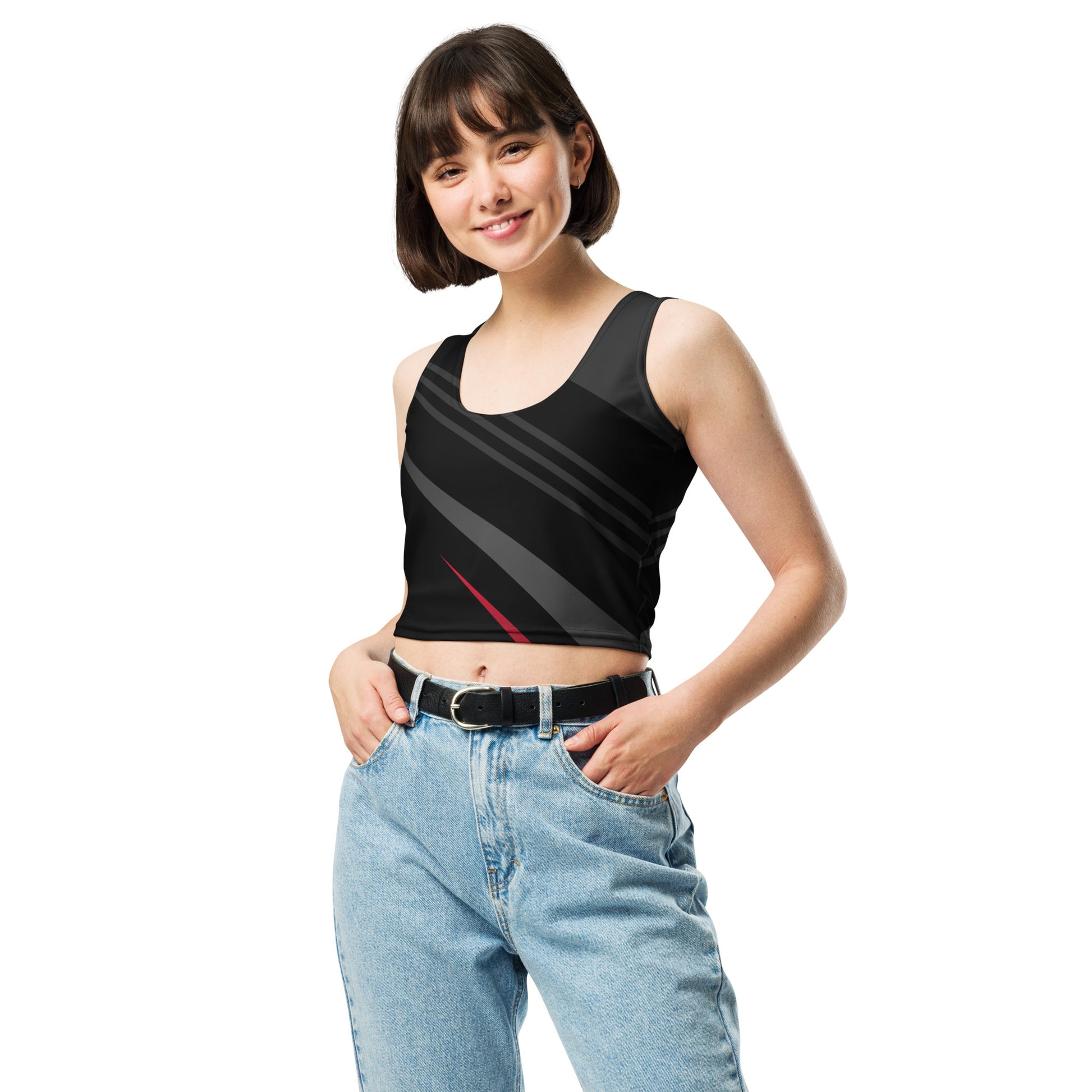 Women's Running Crop Top - Activewear Well