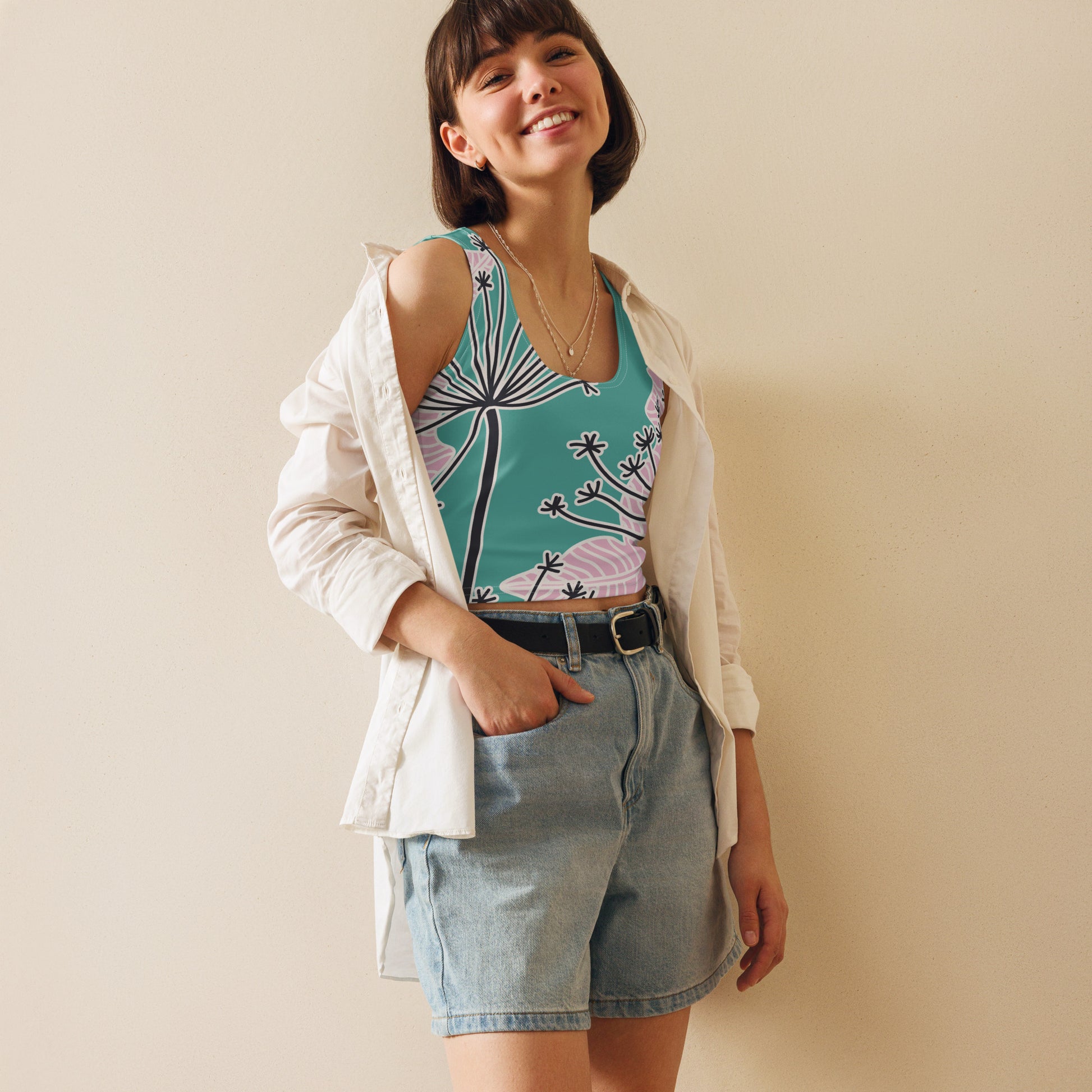Amalia Crop Top - Activewear Well