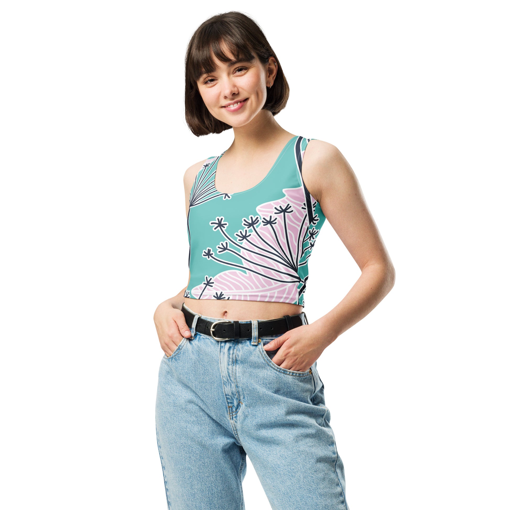 Amalia Crop Top - Activewear Well