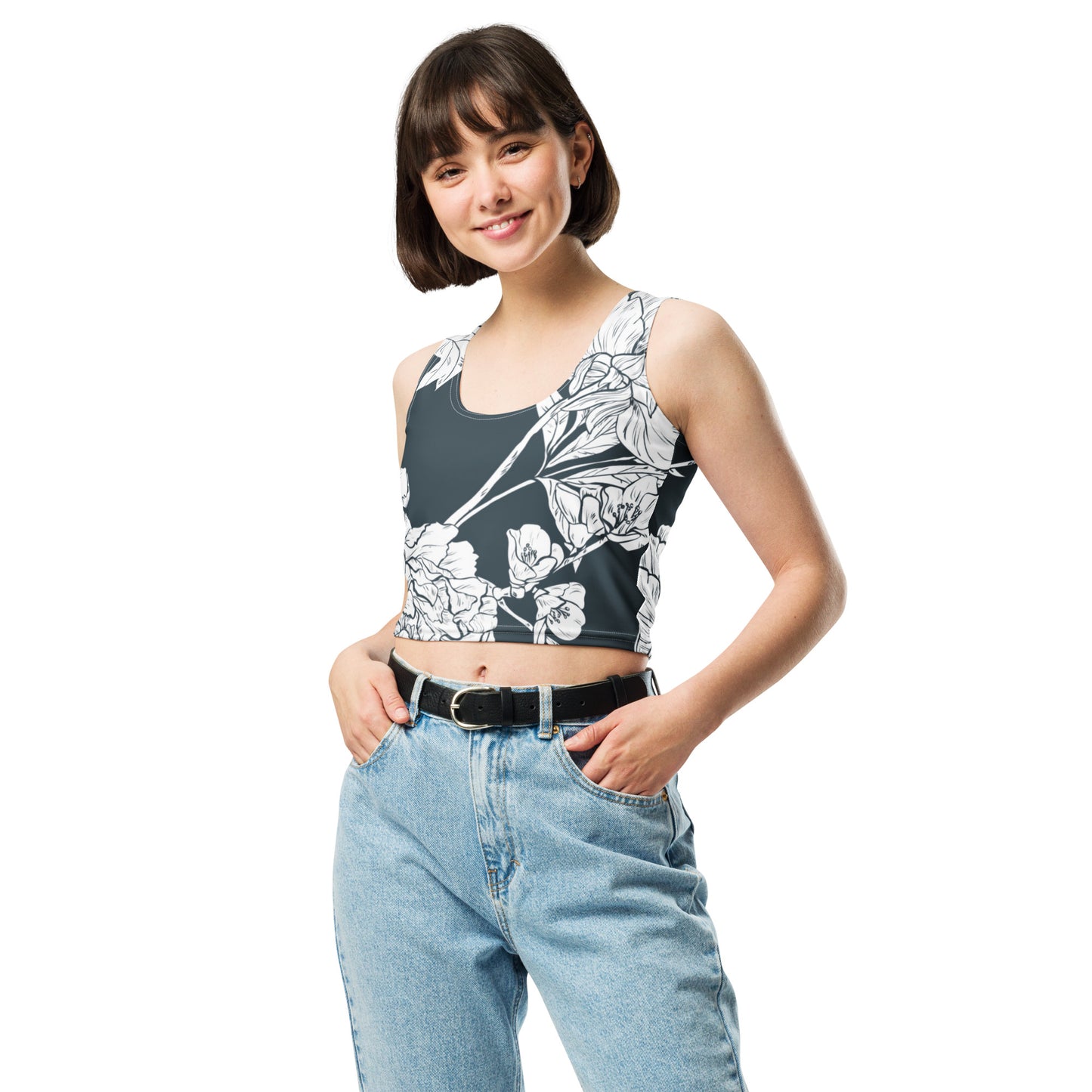 Ruby Athletic Crop Top - Activewear Well