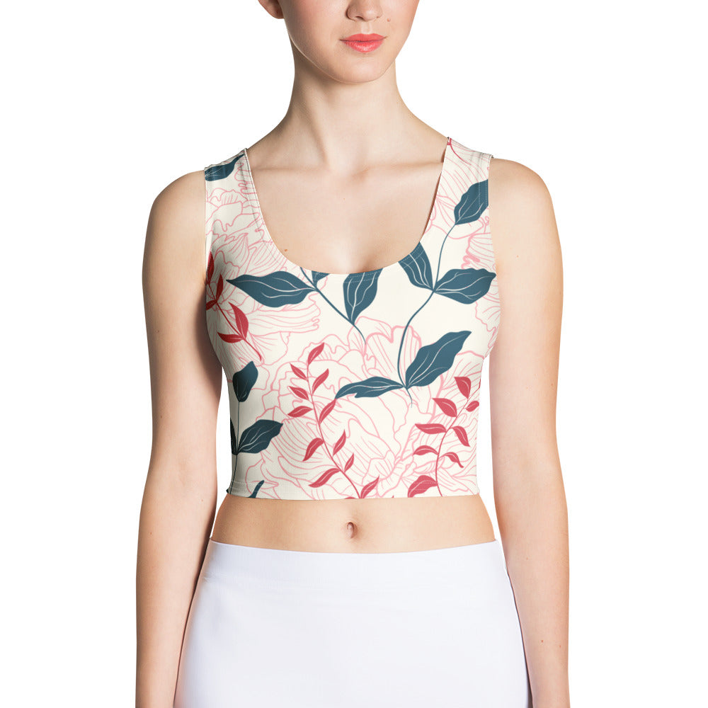 Sally Athletic Crop Top - Activewear Well