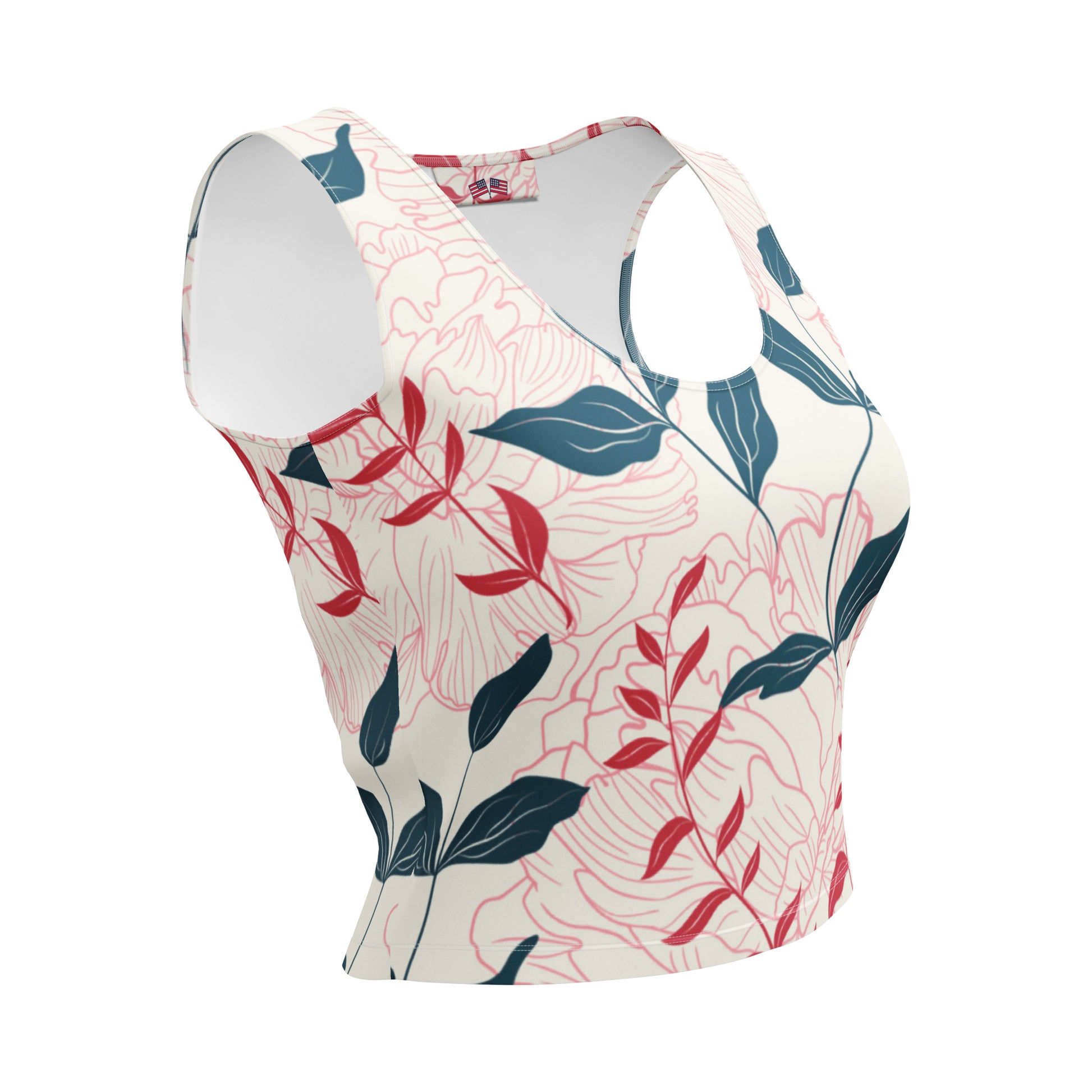 Sally Athletic Crop Top - Activewear Well