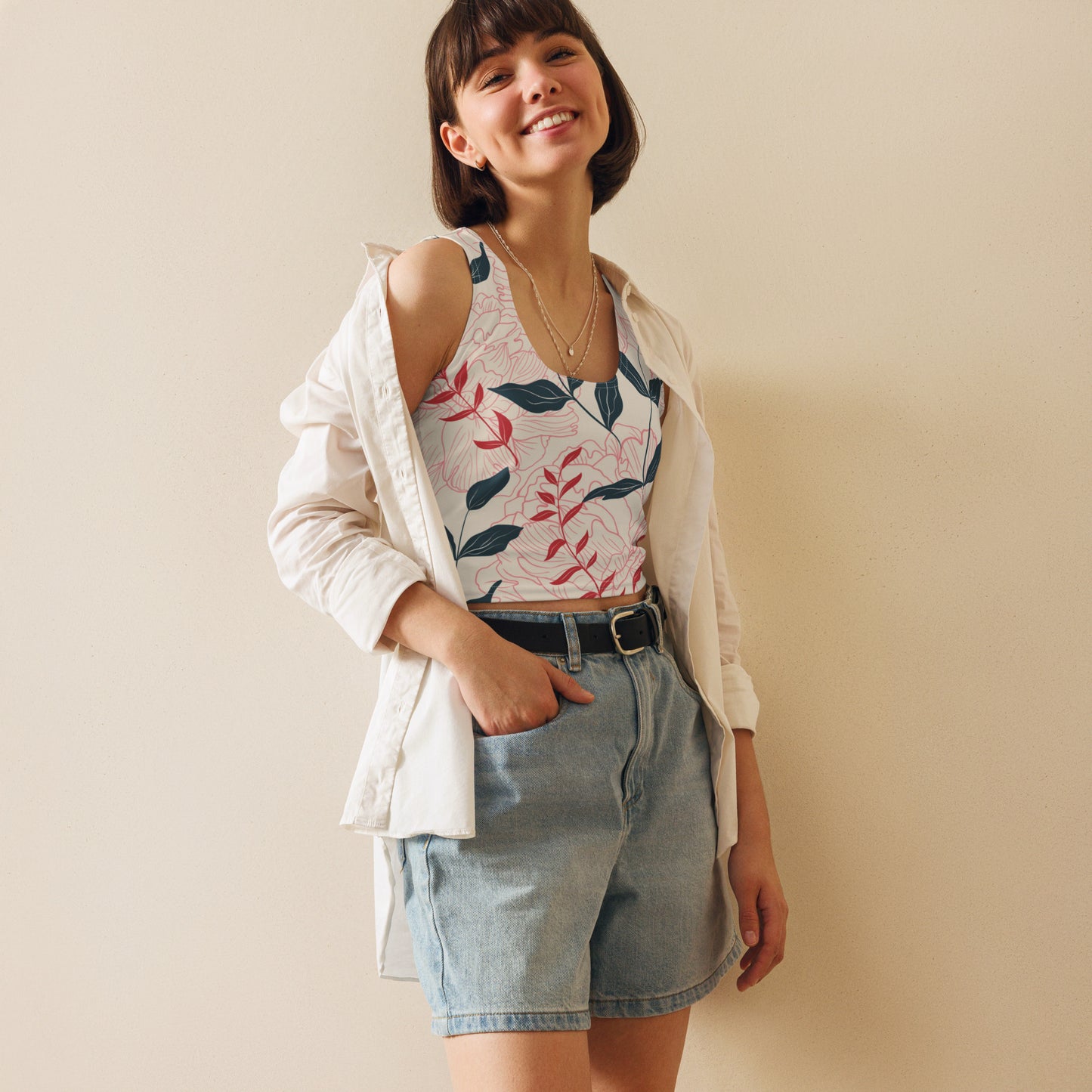 Sally Athletic Crop Top - Activewear Well