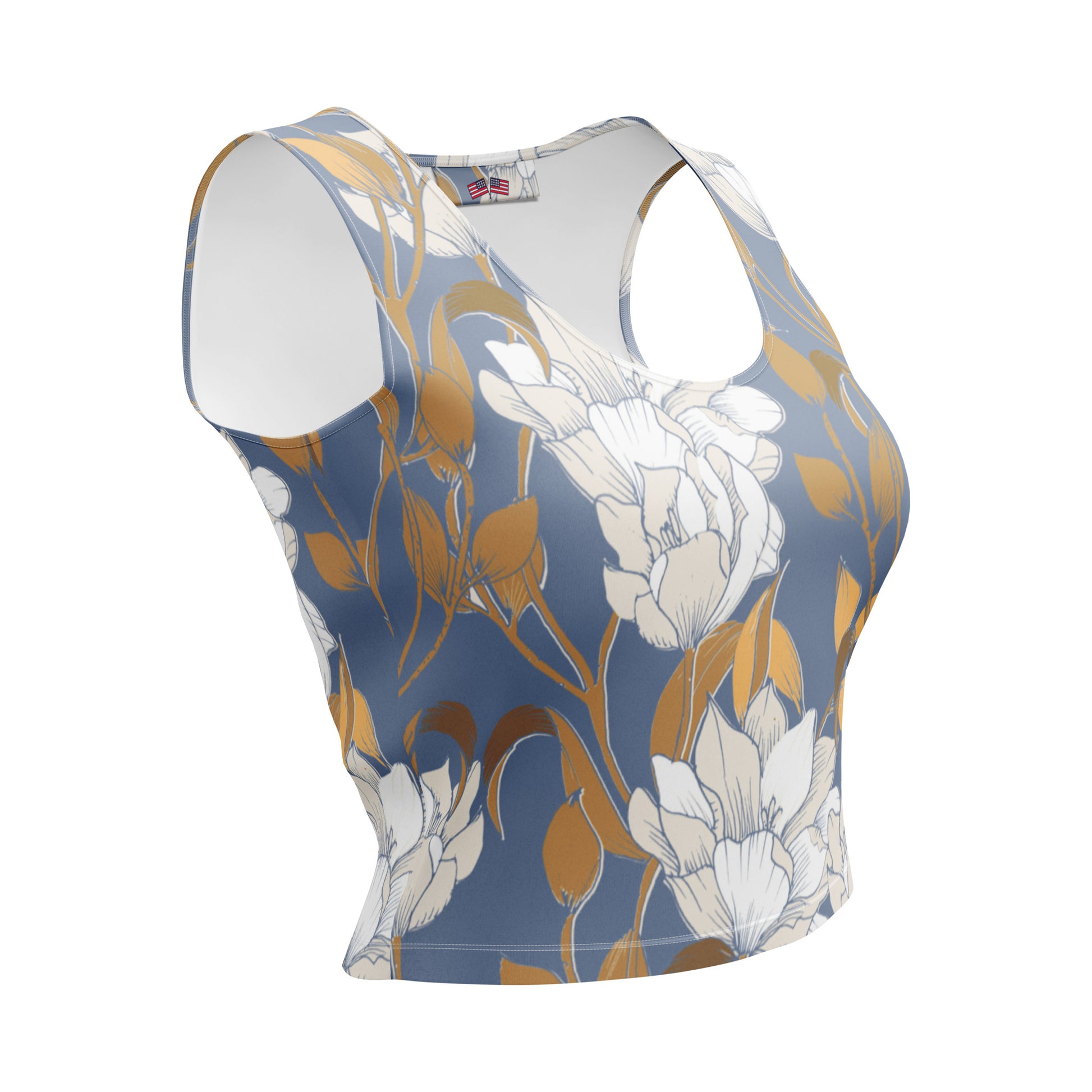 Kristen Athletic Crop Top - Activewear Well