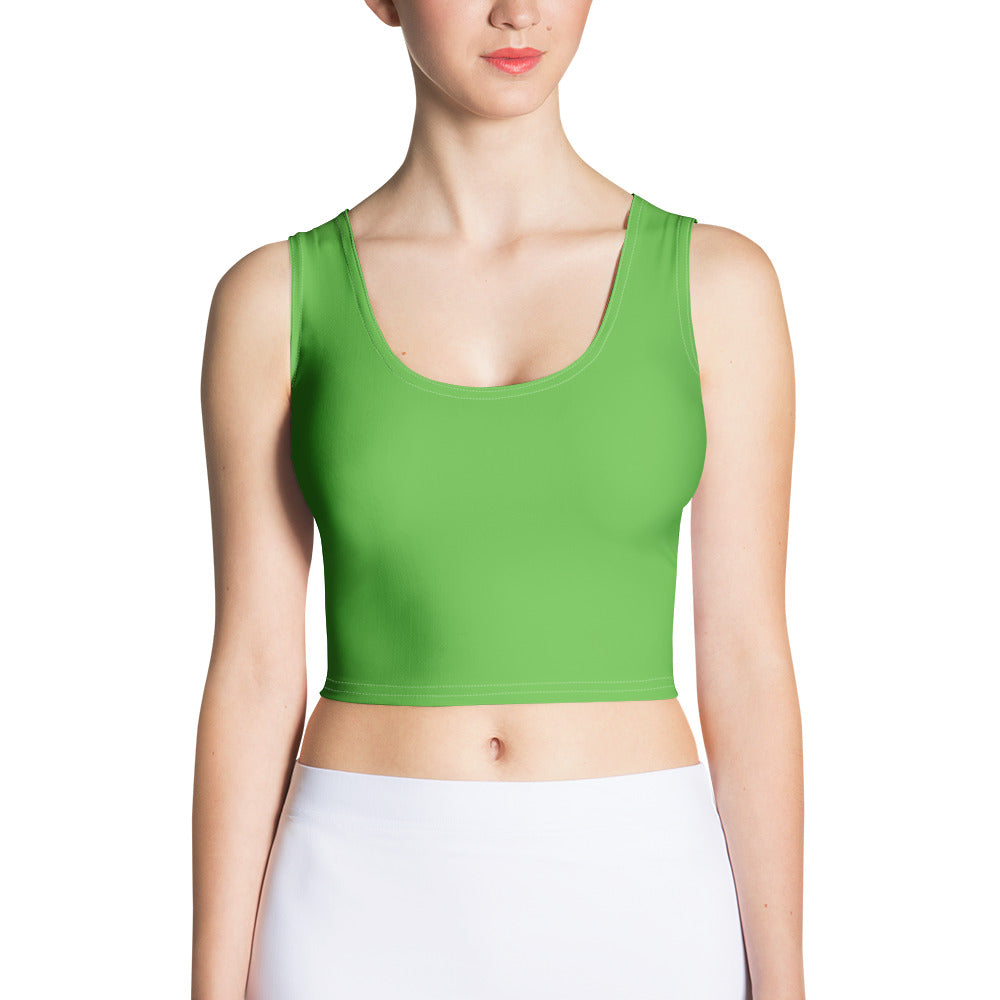 Kelly Green Crop Top - Activewear Well