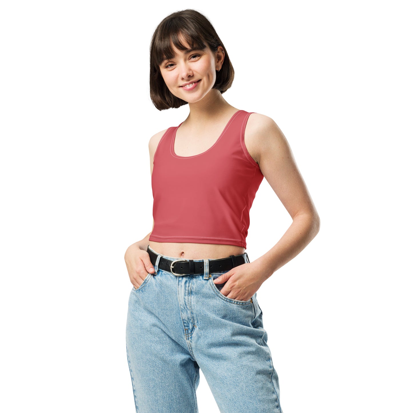 Rose Gold Crop Top - Activewear Well