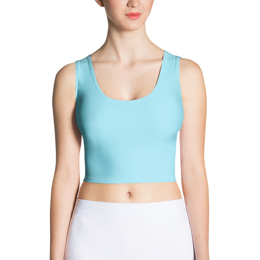 Blue Crop Top - Activewear Well