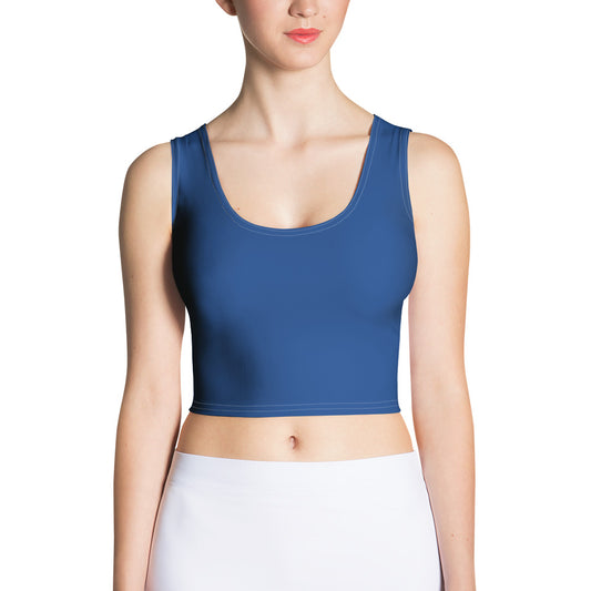 Royal Blue Crop Top - Activewear Well