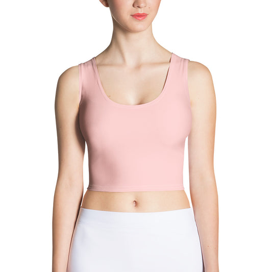 Neutral Pink Crop Top - Activewear Well