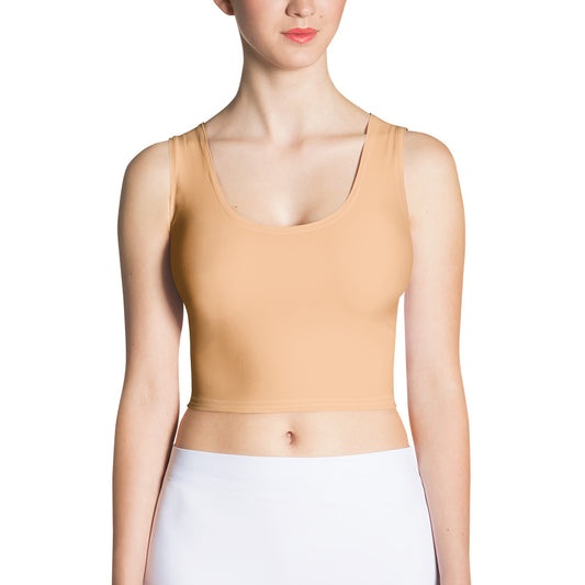 Beige Crop Top - Activewear Well