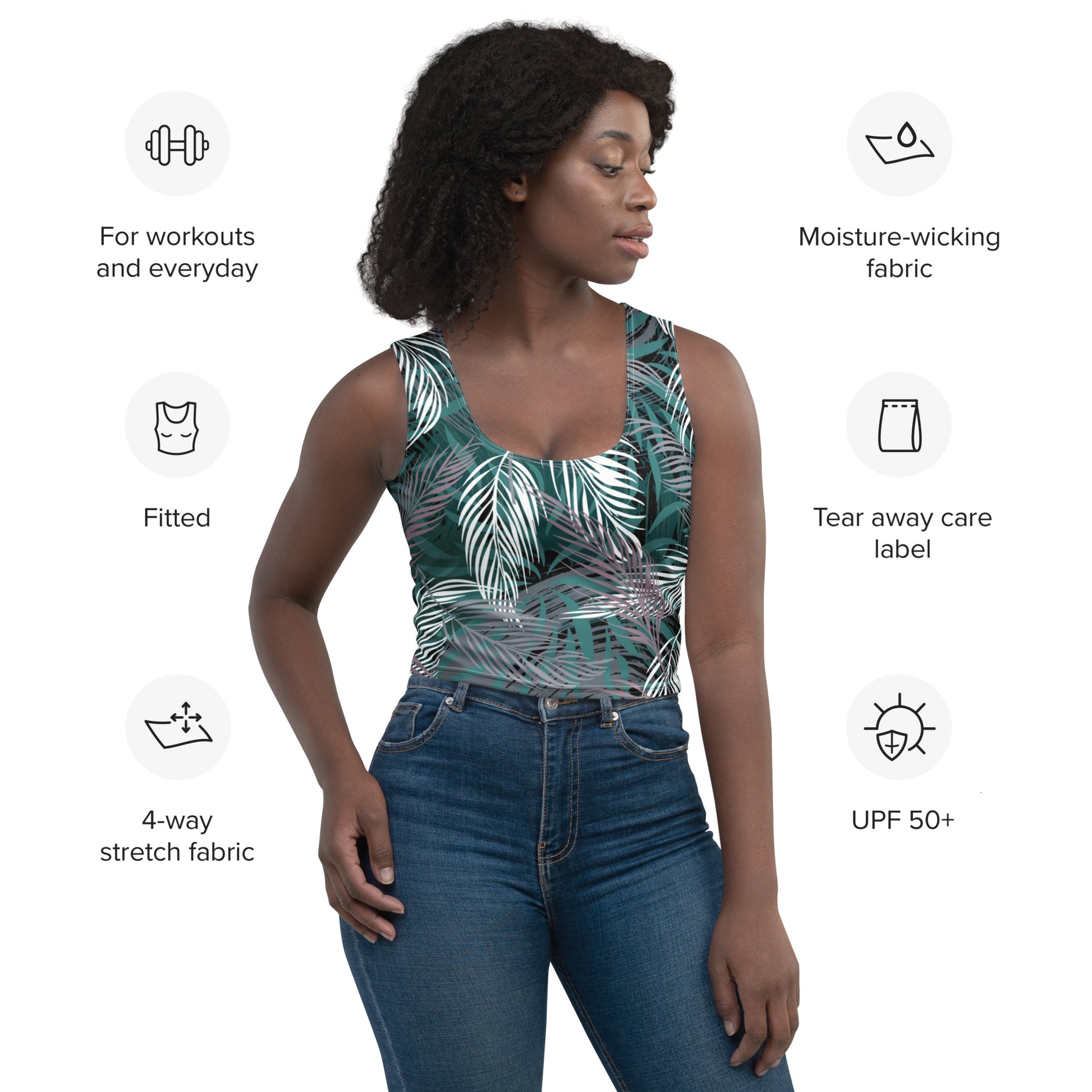 Vanessa Crop Top - Activewear Well