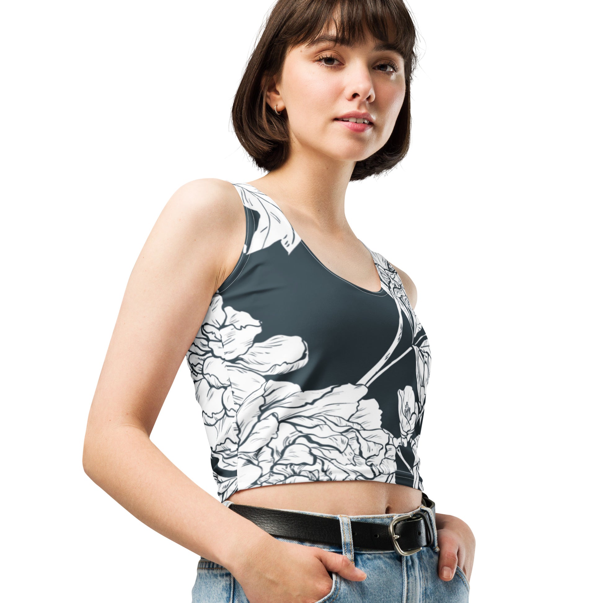 Ruby Athletic Crop Top - Activewear Well