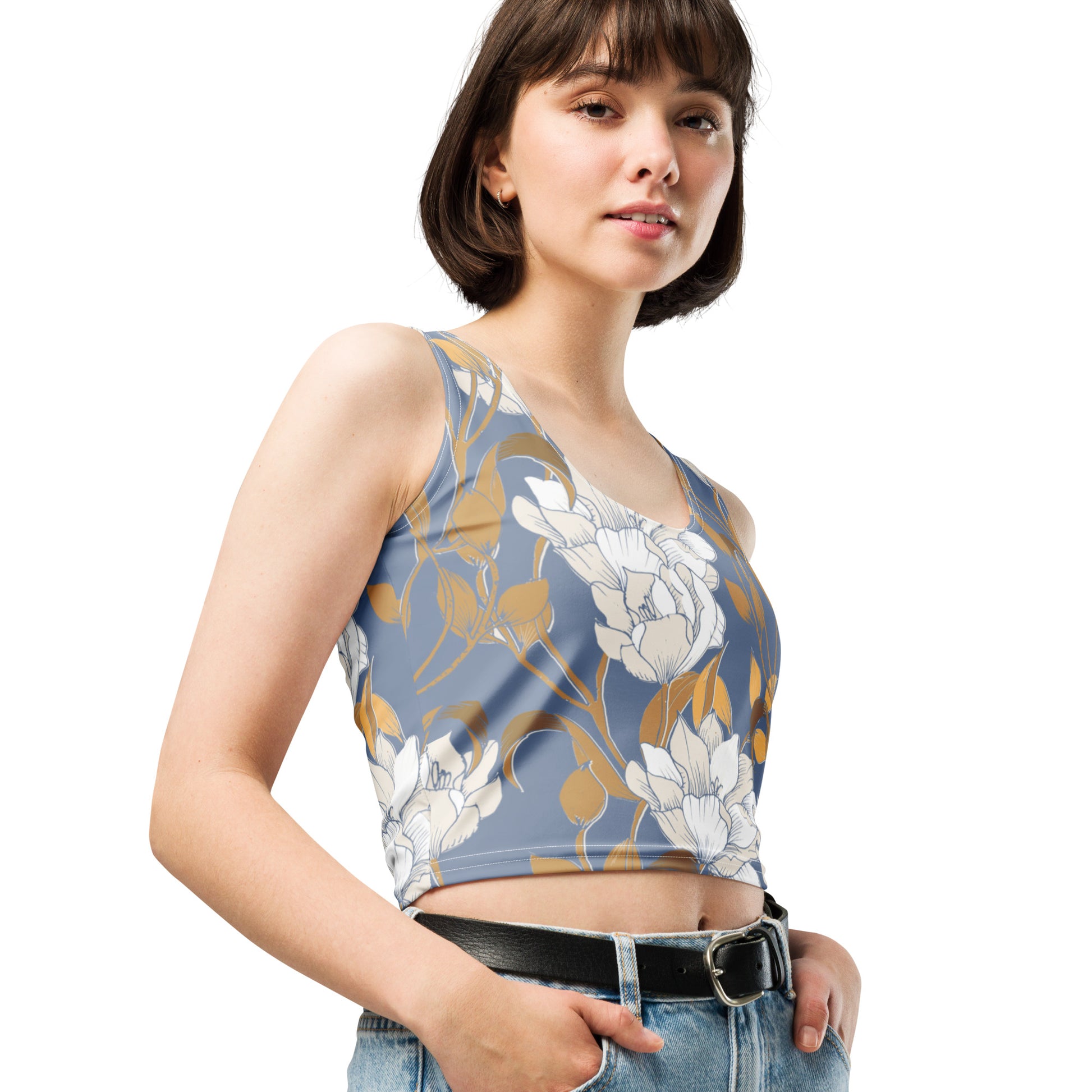 Kristen Athletic Crop Top - Activewear Well