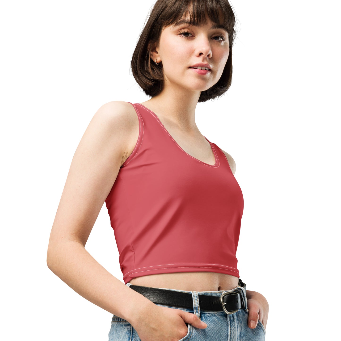 Rose Gold Crop Top - Activewear Well