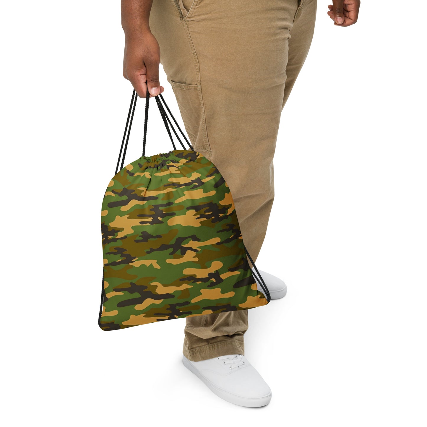 Camo Drawstring Bag - Activewear Well