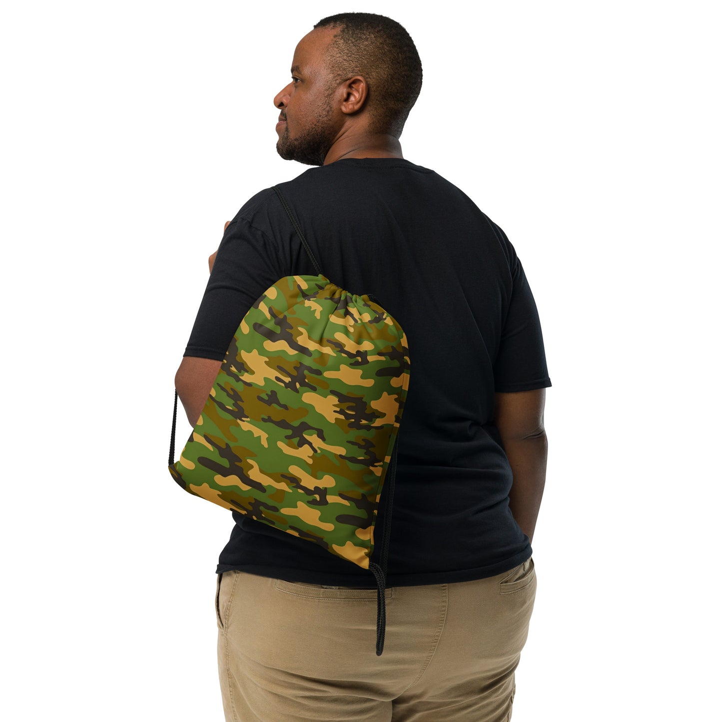 Camo Drawstring Bag - Activewear Well