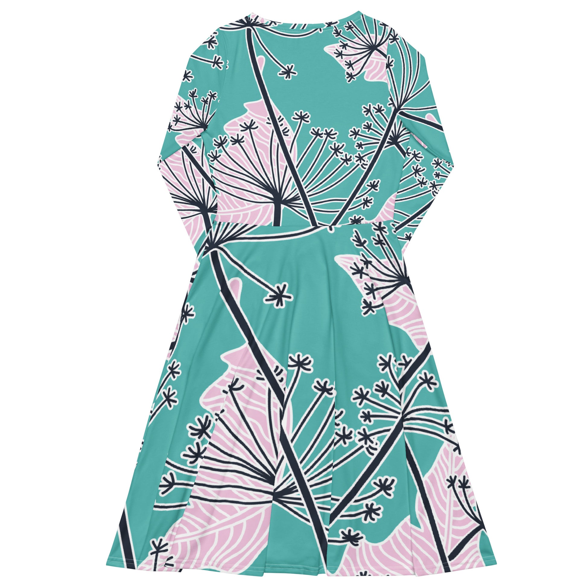 Amalia Long Sleeve Midi Dress - Activewear Well