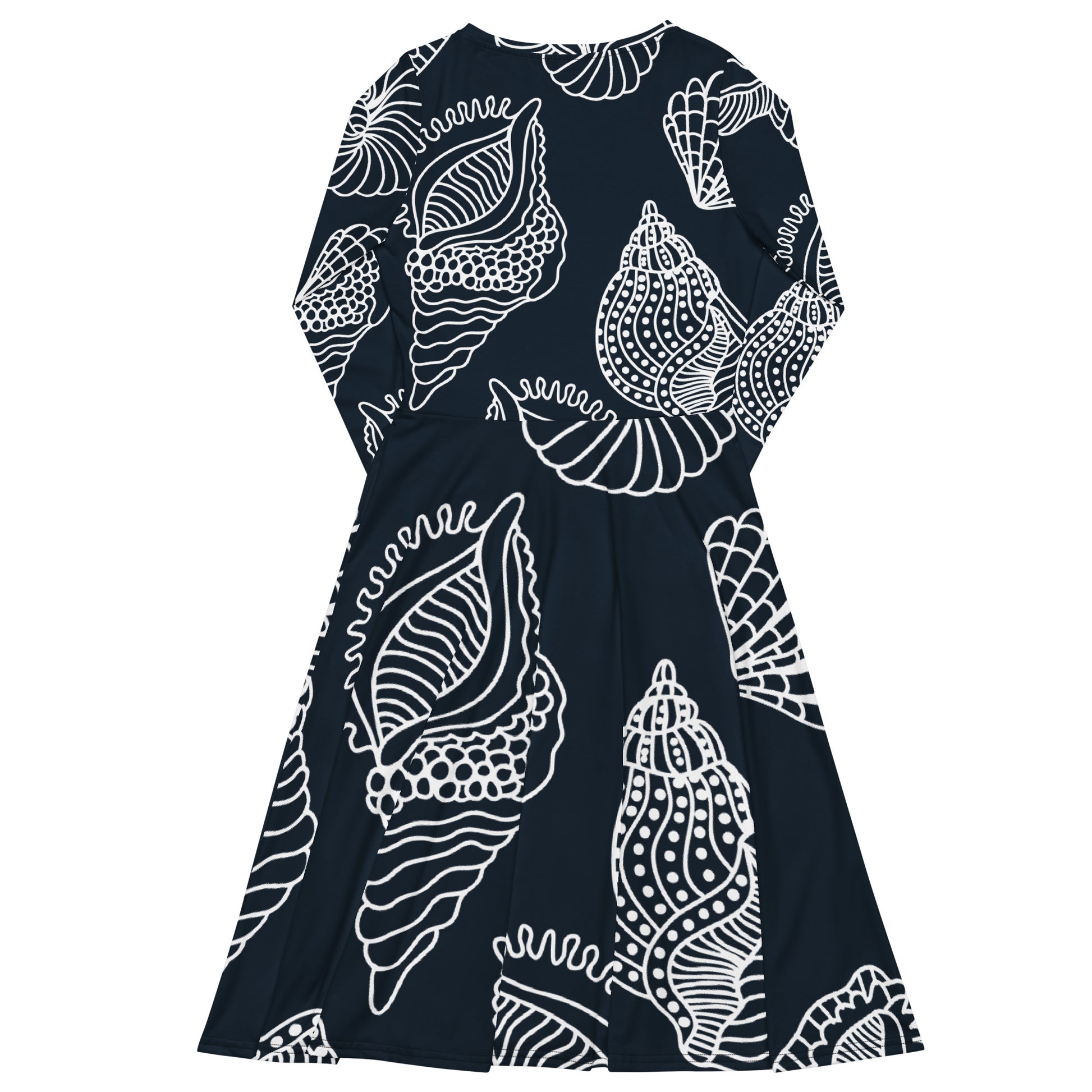 Charlotte Long Sleeve Midi Dress - Activewear Well