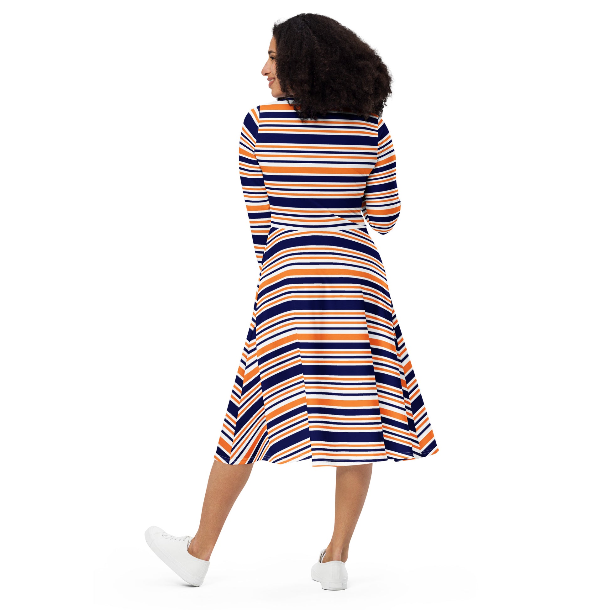 Riley Long Sleeve Midi Dress - Activewear Well