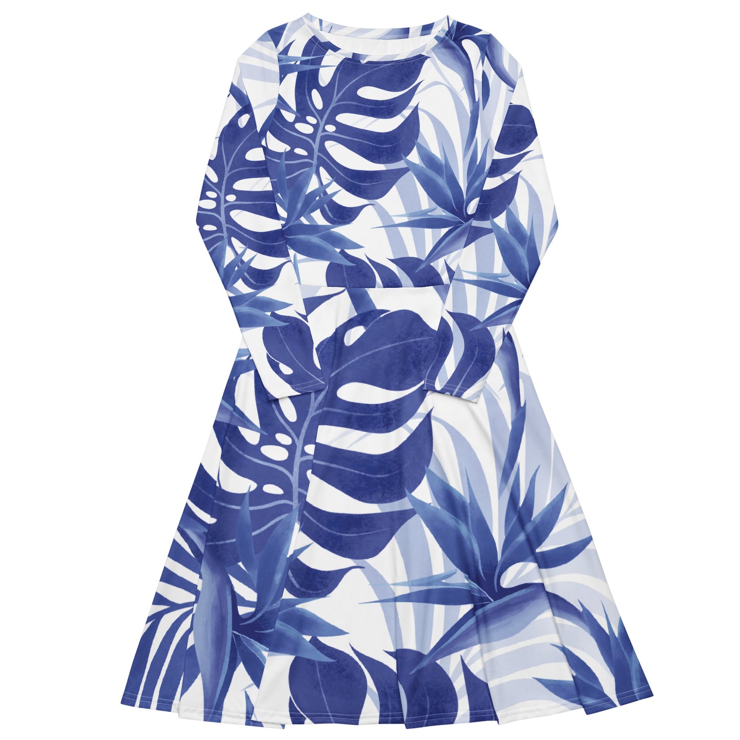 Avril Long Sleeve Midi Dress - Activewear Well