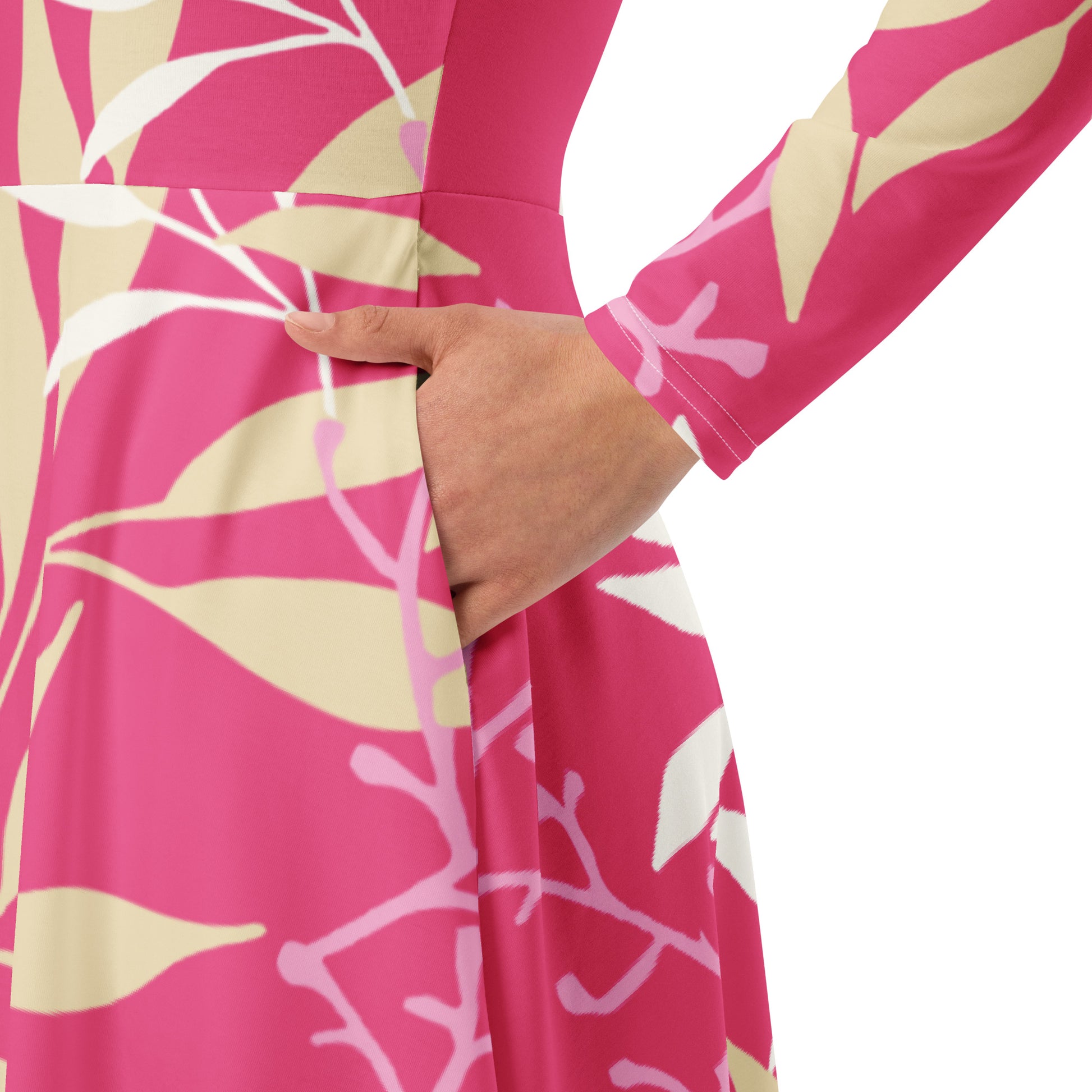 Willow Long Sleeve Midi Dress - Activewear Well
