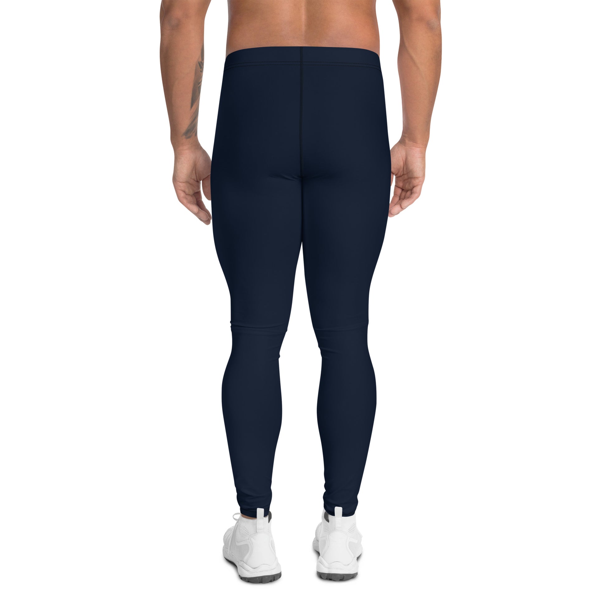 Men's  Navy Leggings - Activewear Well