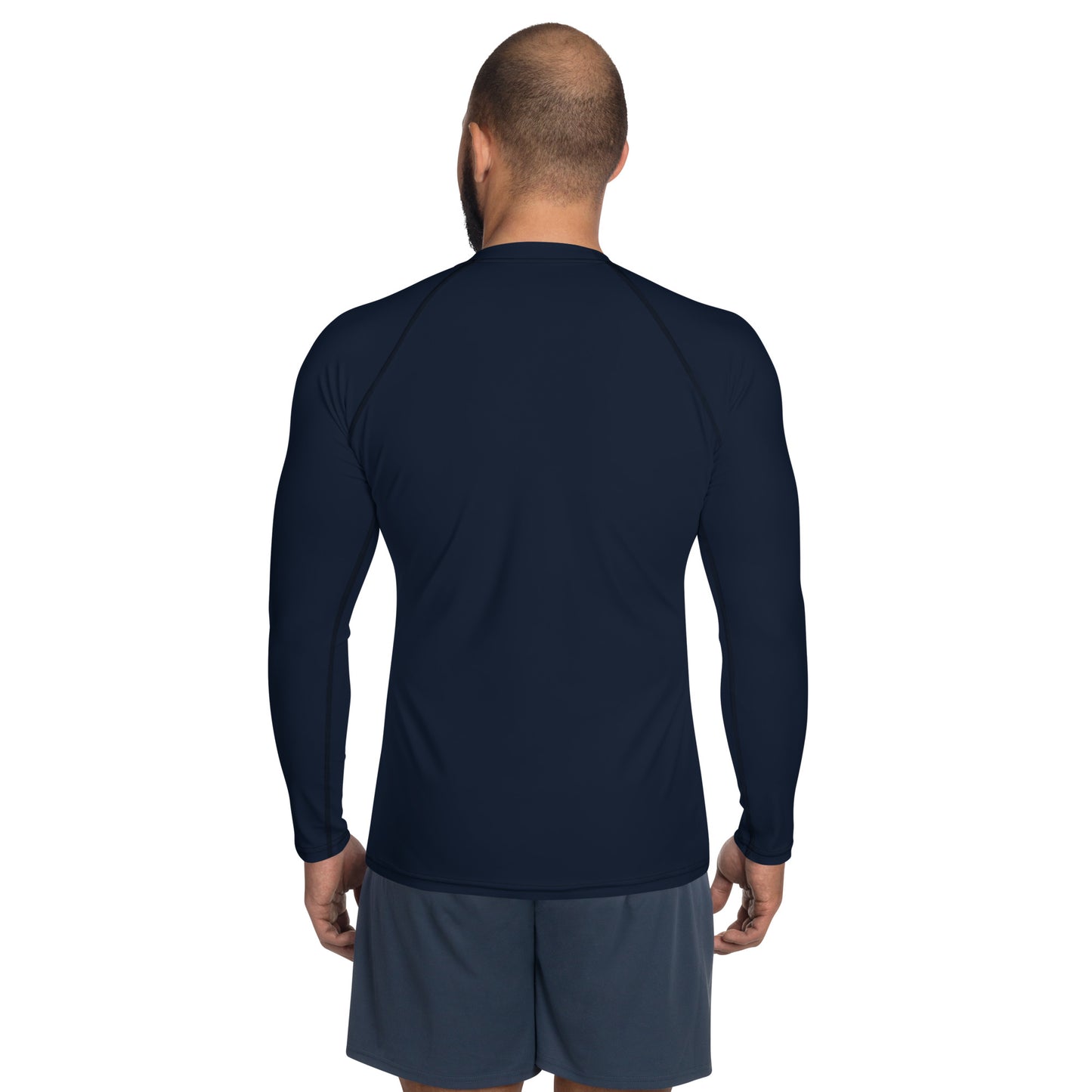 Men's Navy Rash Guard - Activewear Well