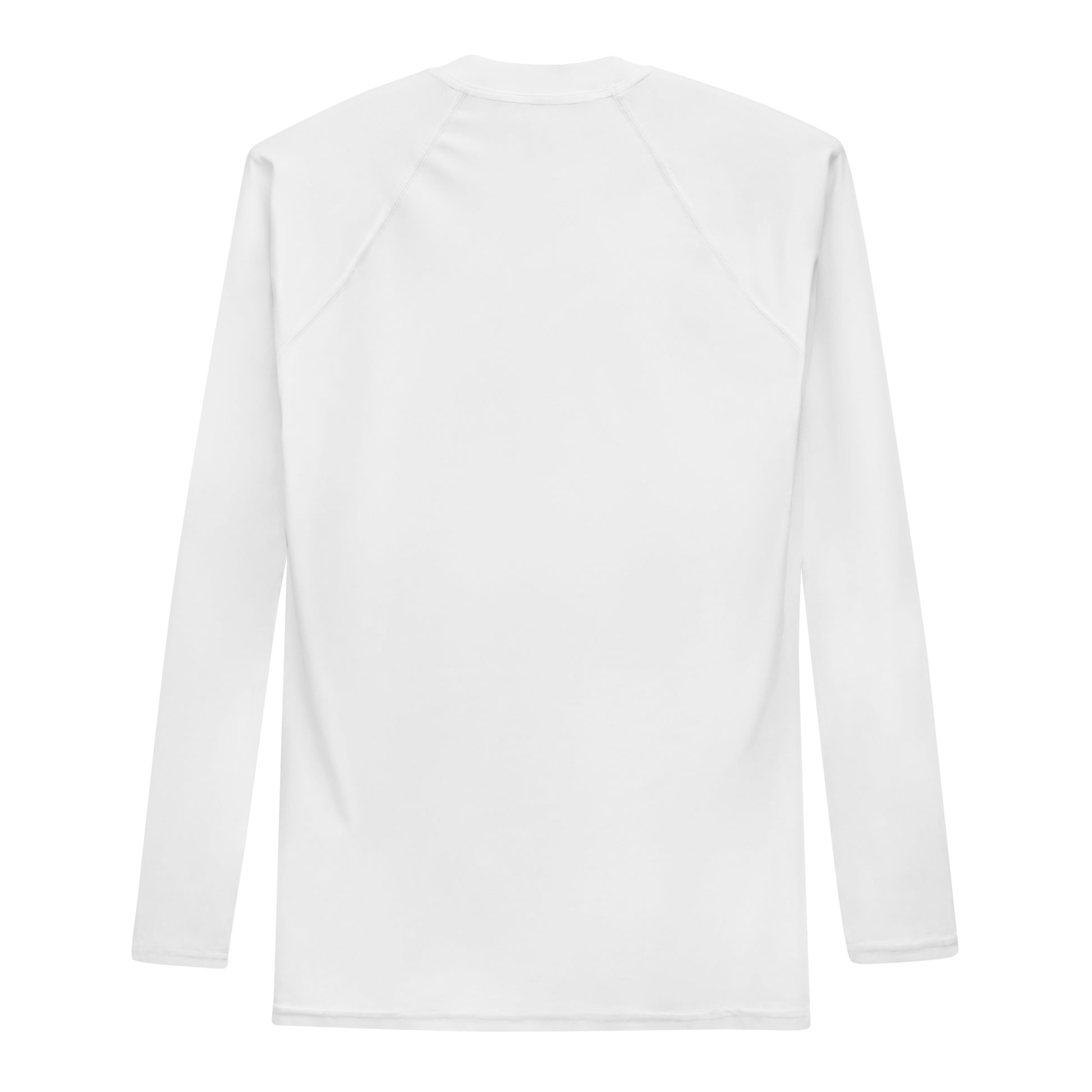 Men's White Rash Guard - Activewear Well