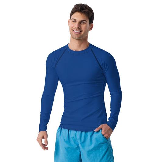 Men's Sky Blue Rash Guard - Activewear Well