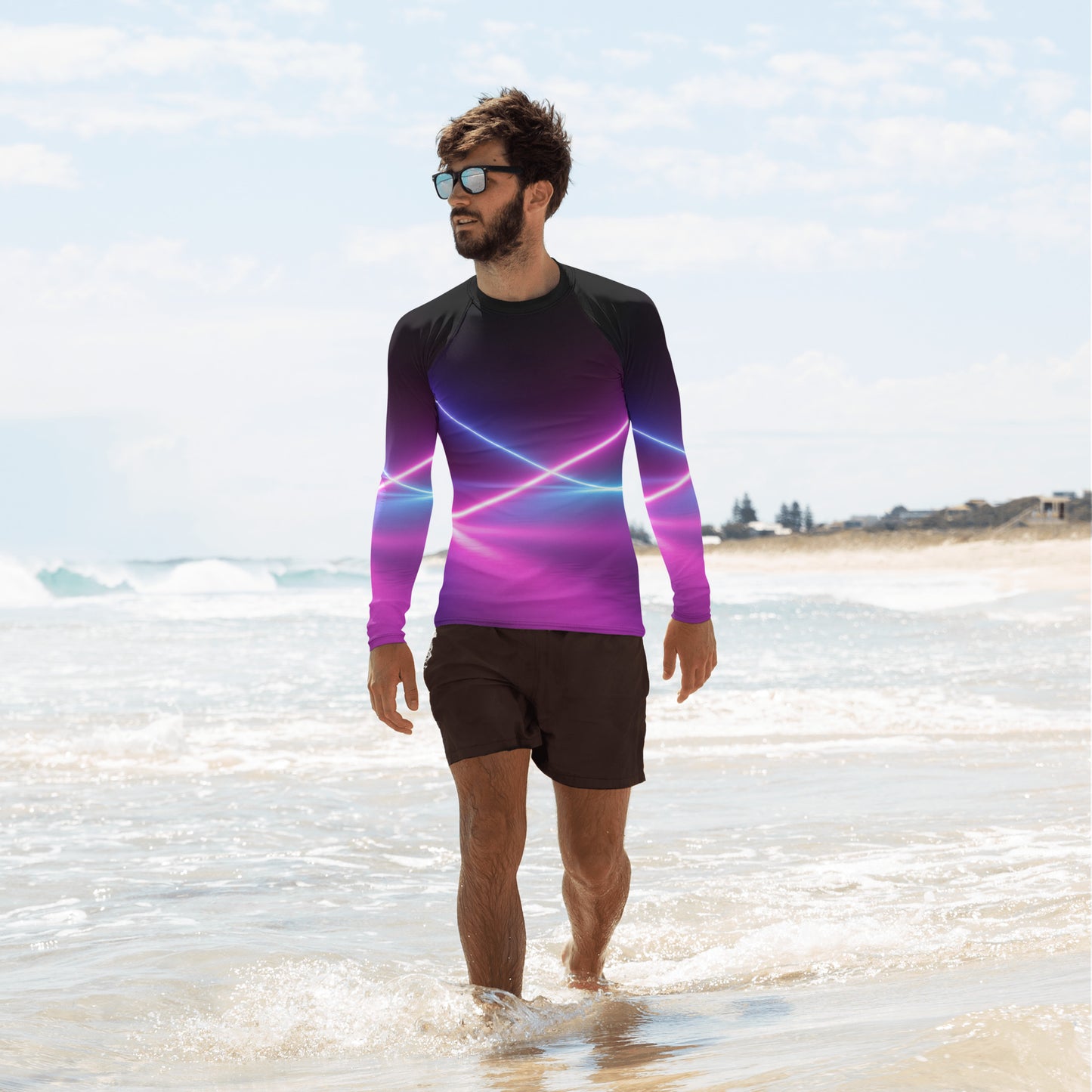 Men's Running Rash Guard - Activewear Well