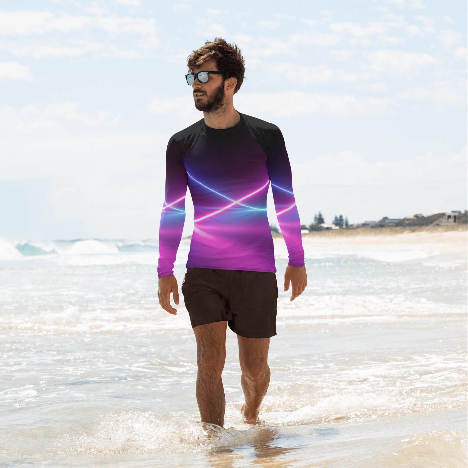 Men's Running Rash Guard - Activewear Well