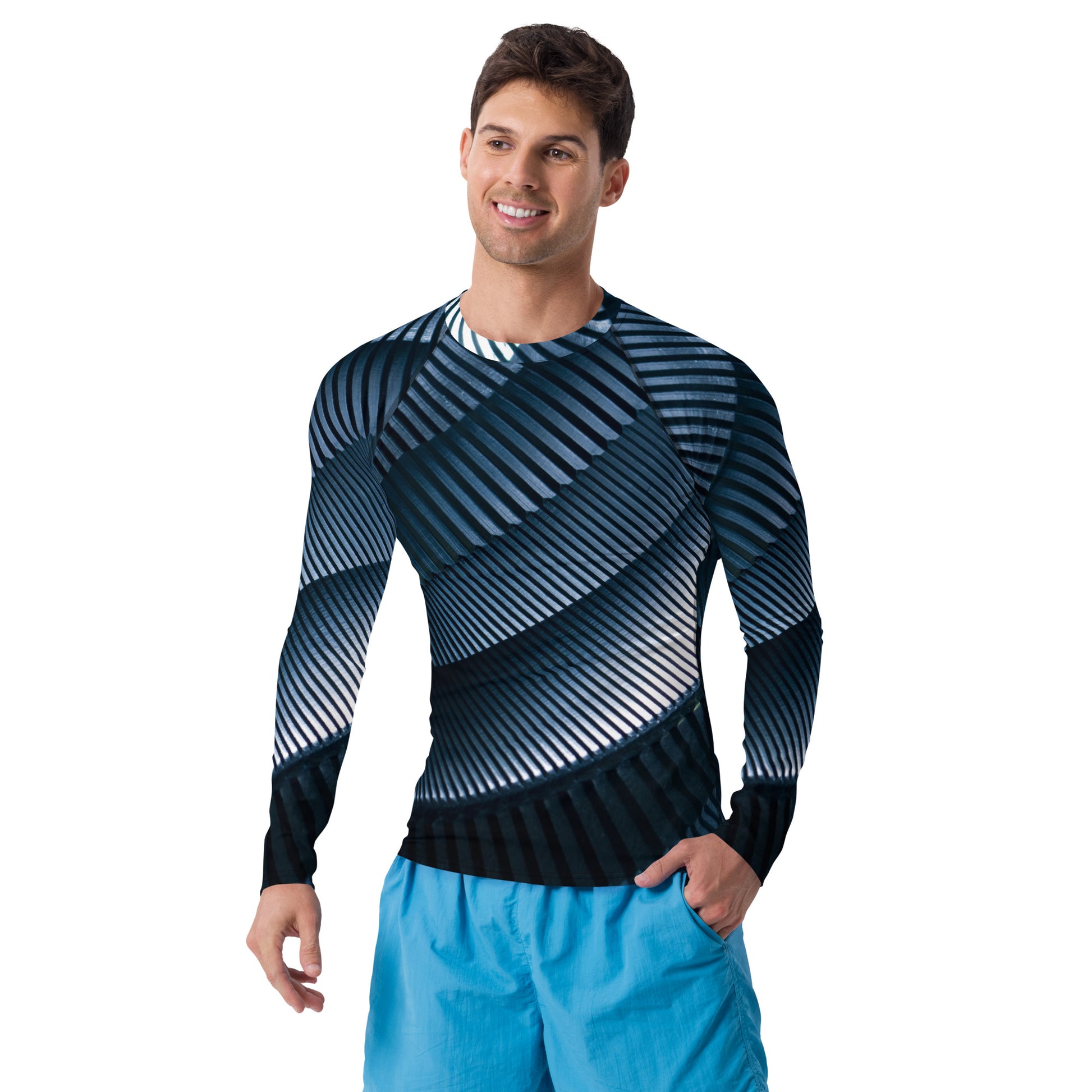 Men's Fitness Rash Guard - Activewear Well