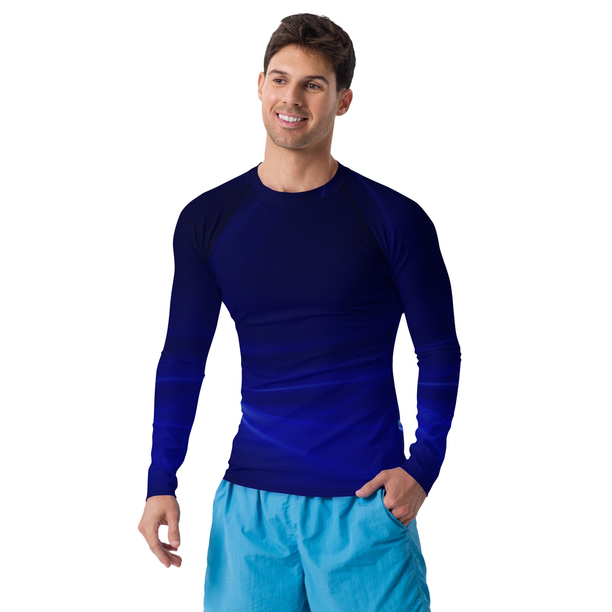 Men's Nautical Rash Guard - Activewear Well