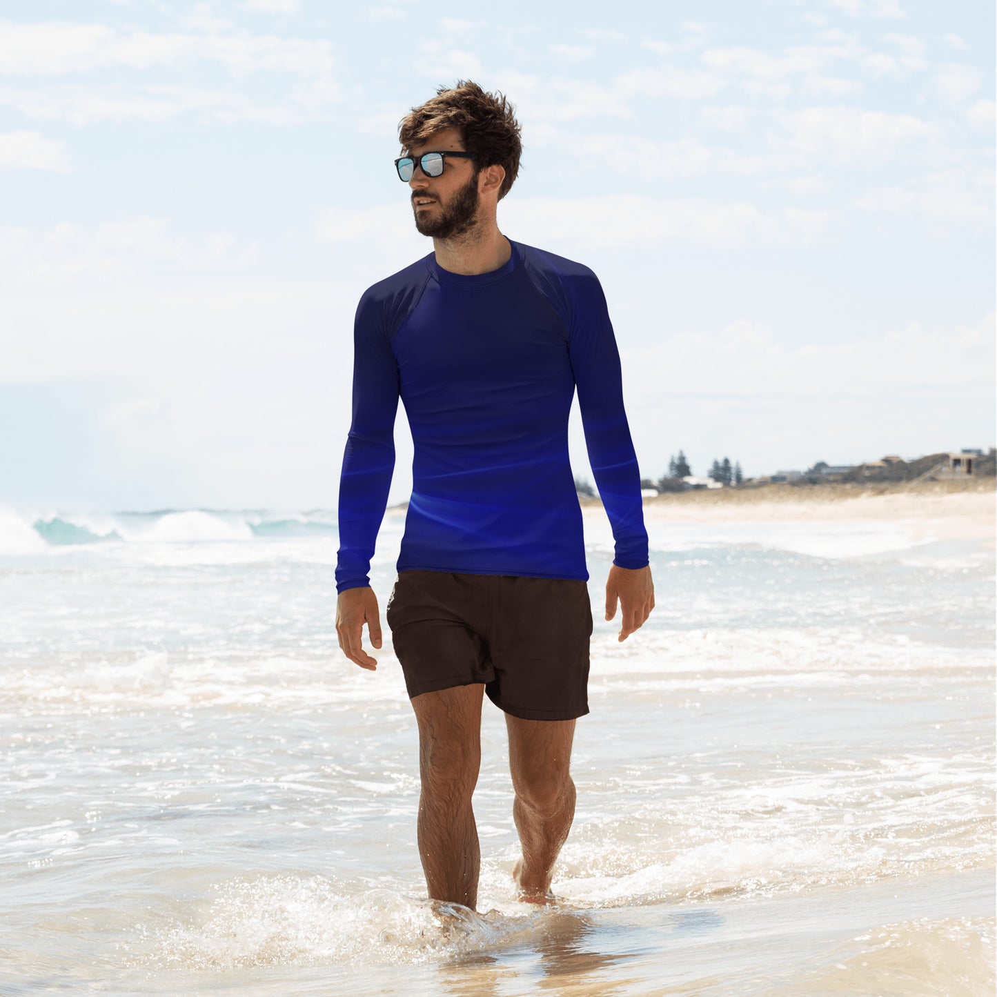 Men's Nautical Rash Guard - Activewear Well