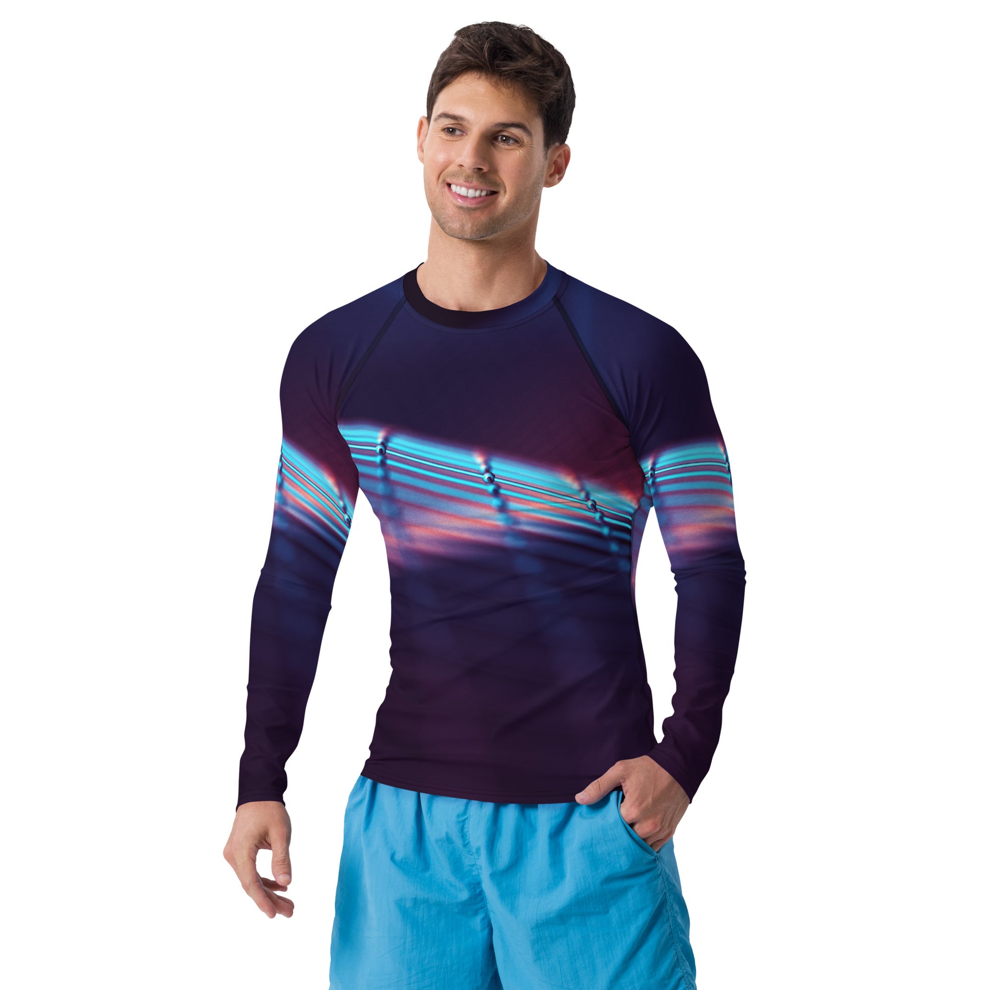 Men's Beach Rash Guard - Activewear Well