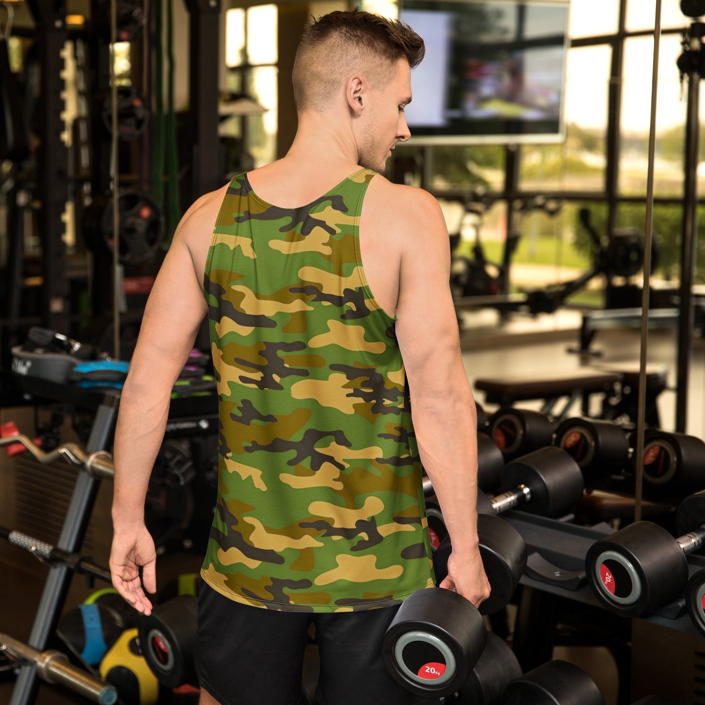 Camo Unisex Tank Top - Activewear Well