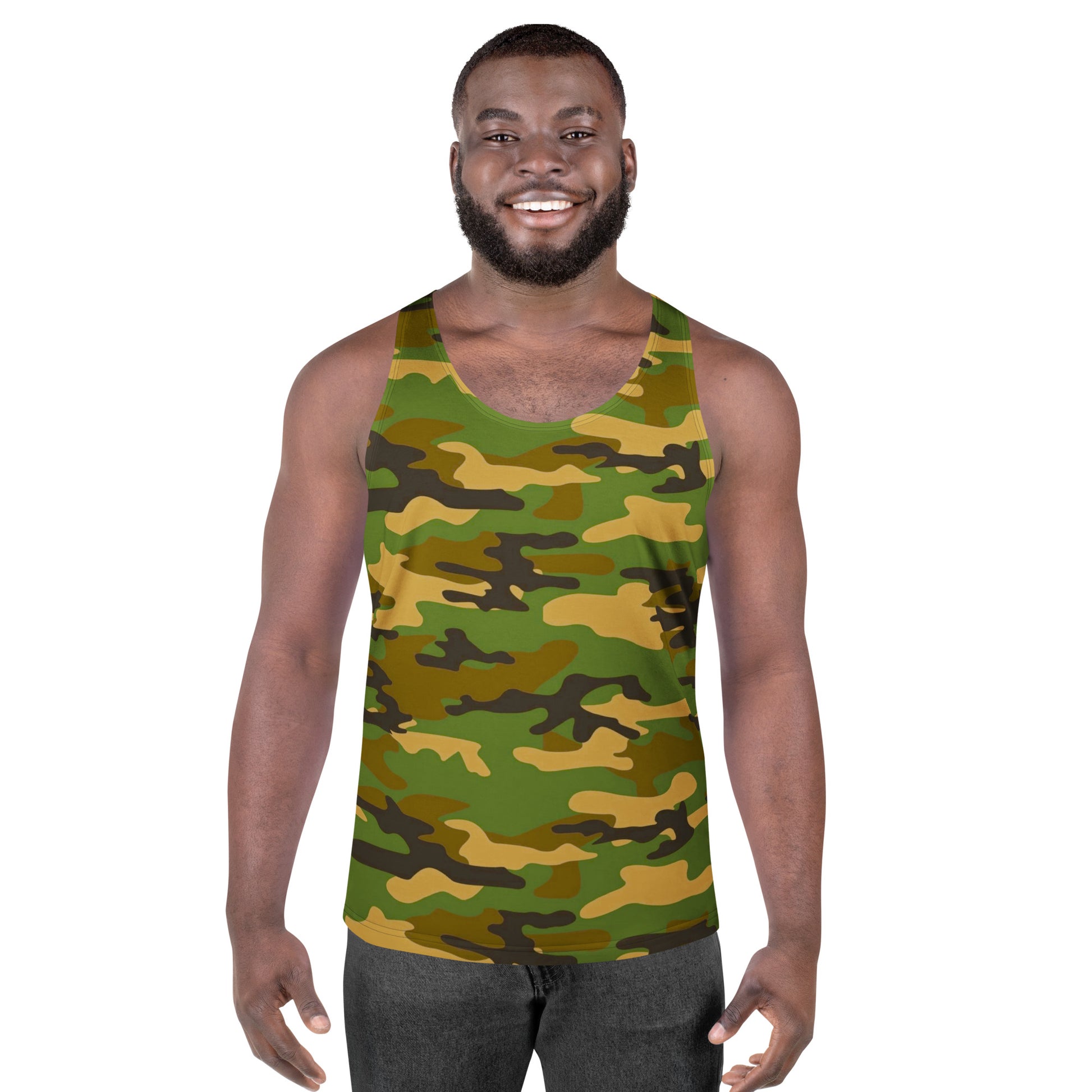 Camo Unisex Tank Top - Activewear Well