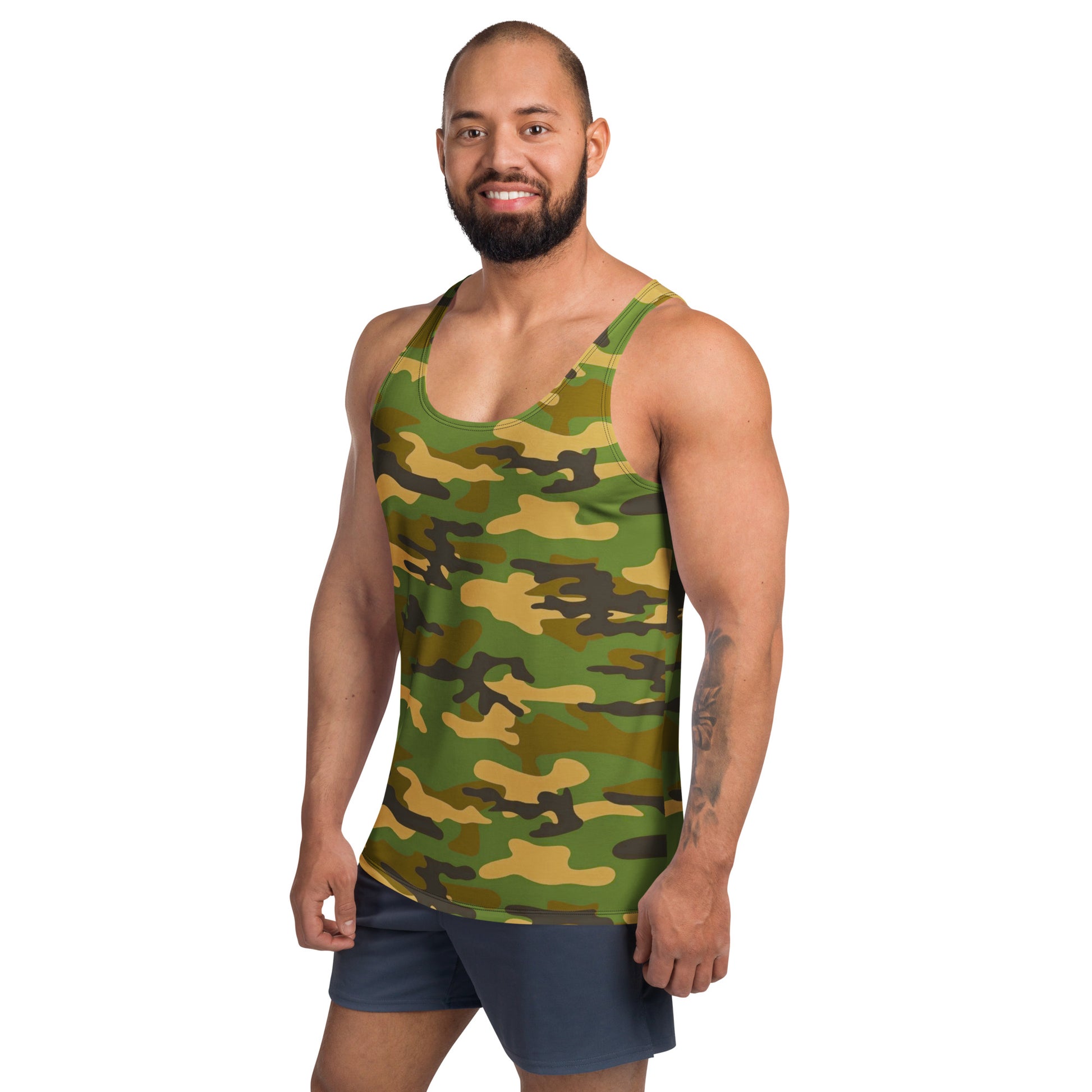 Camo Unisex Tank Top - Activewear Well