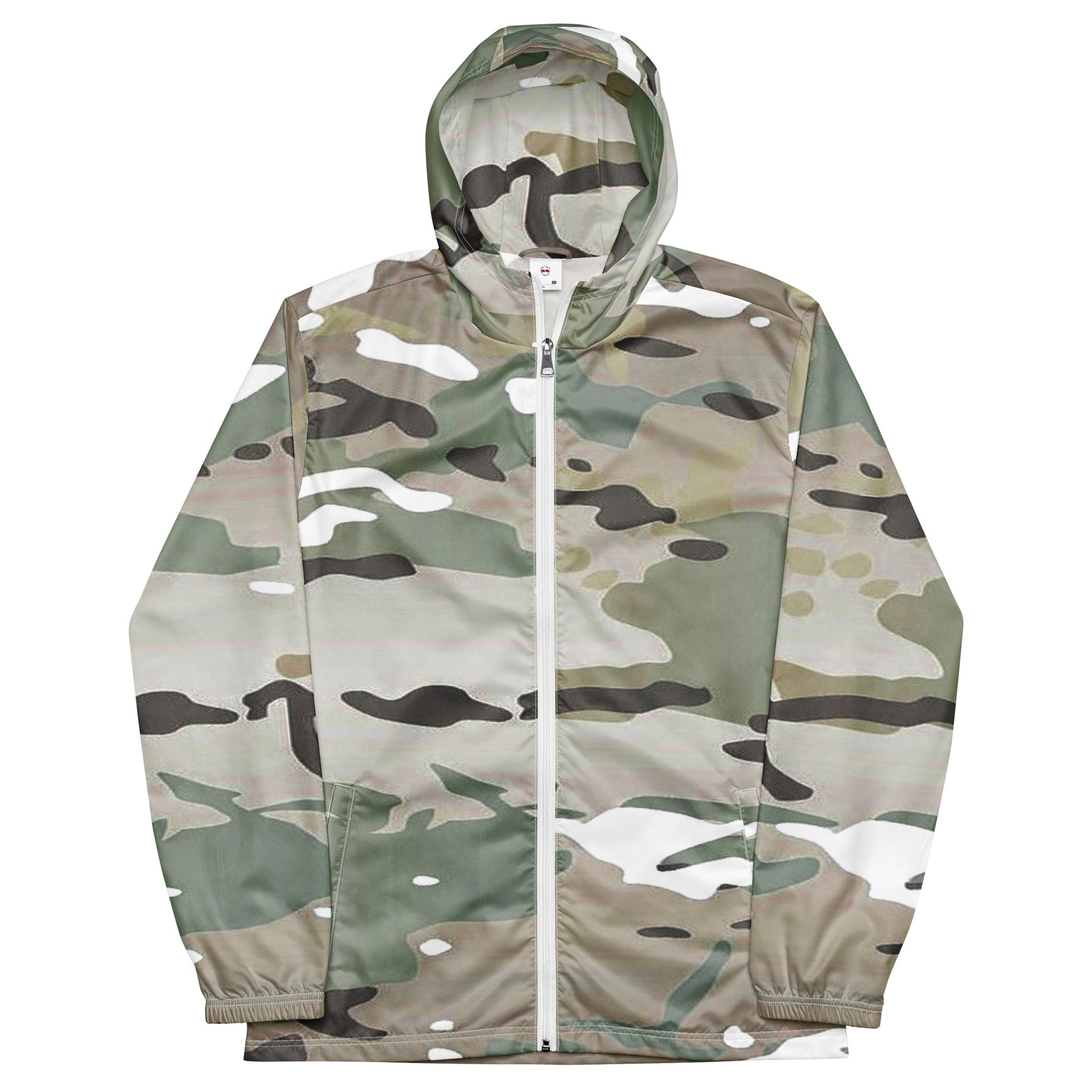 Desert Camo Men’s Windbreaker - Activewear Well