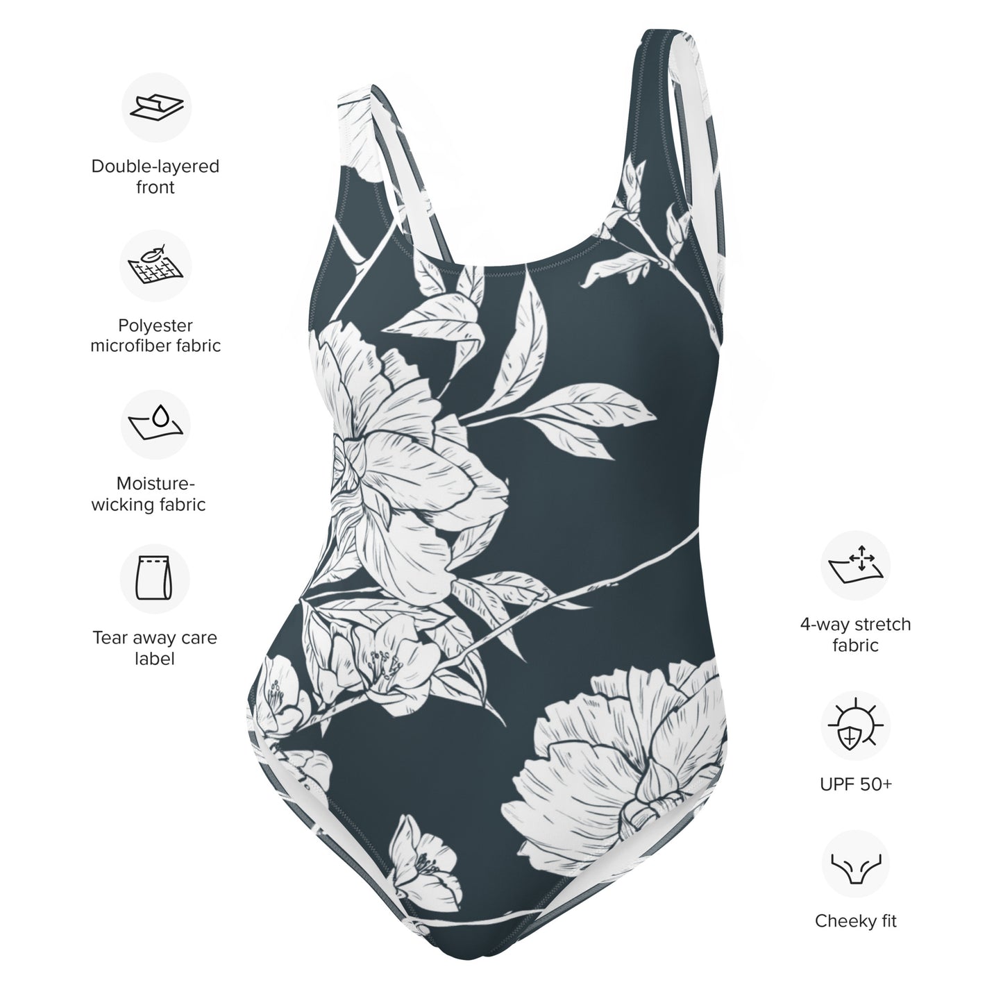 Meagan One-Piece Swimsuit - Activewear Well