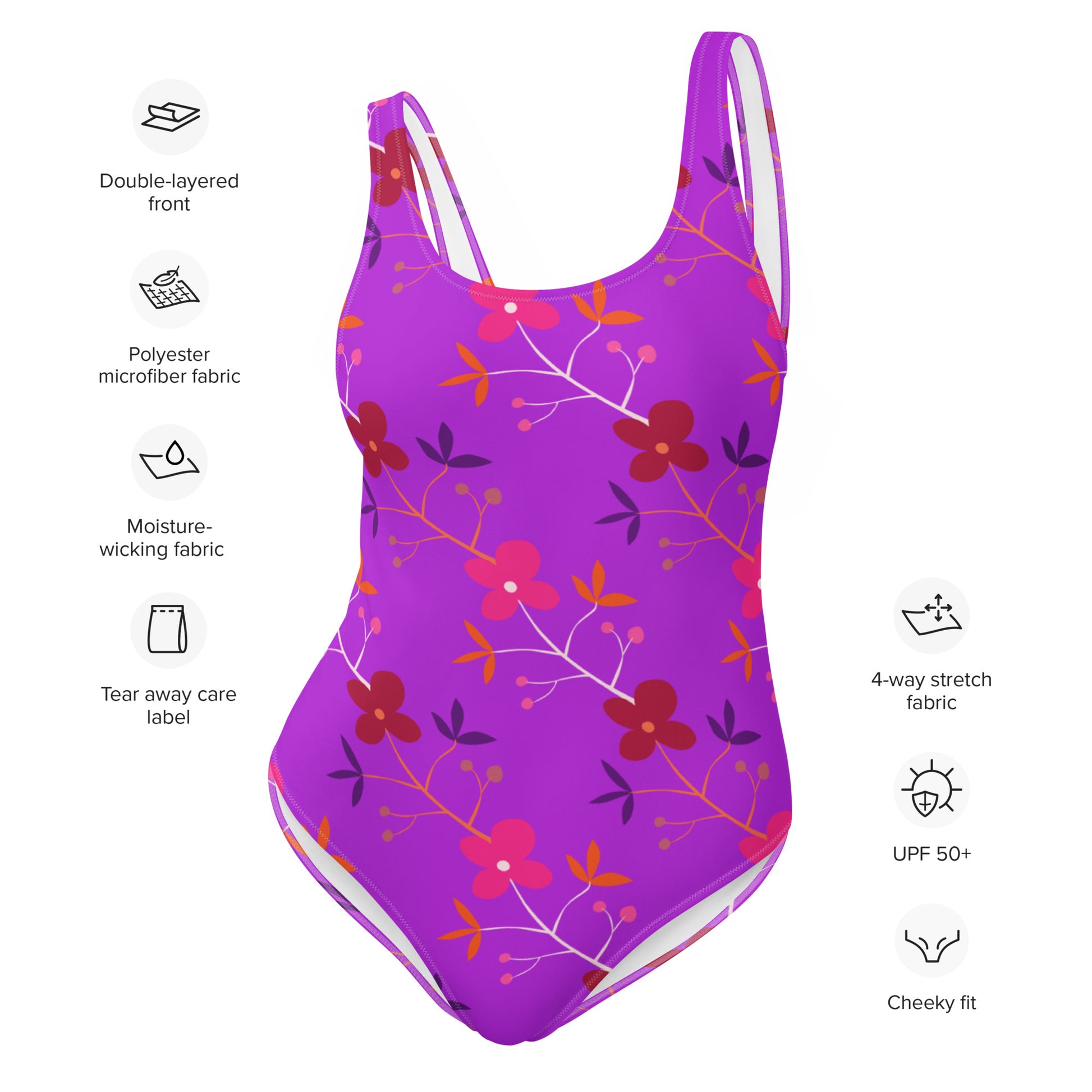 Kayla One-Piece Swimsuit - Activewear Well