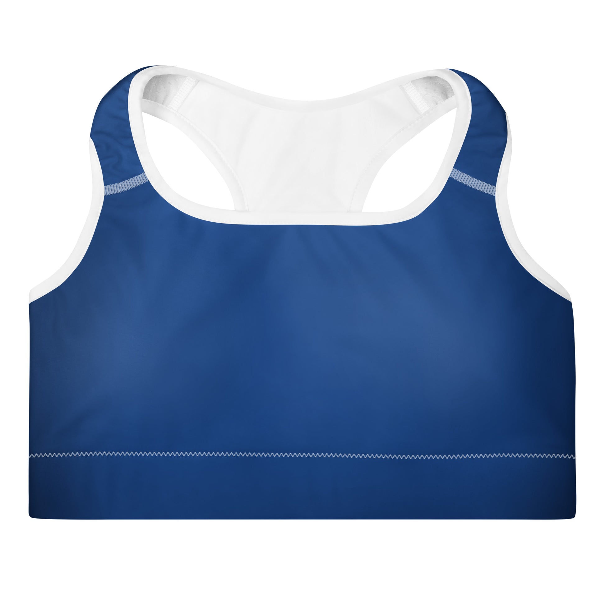 Royal Blue Padded Sports Bra - Activewear Well