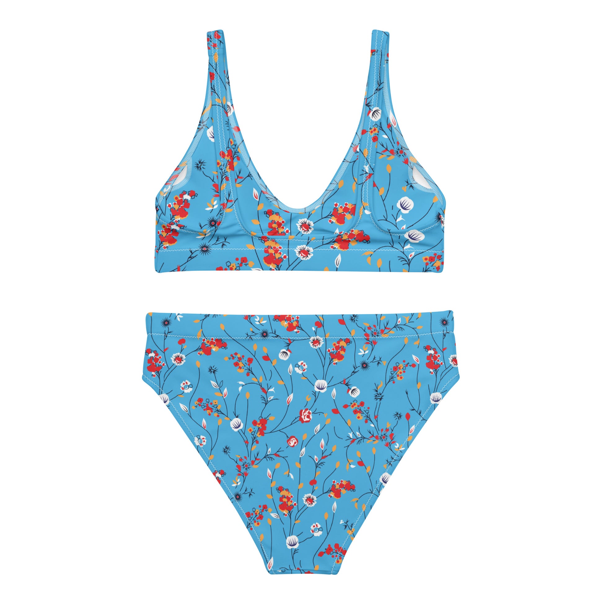 Grace Recycled High-Waisted Bikini - Activewear Well