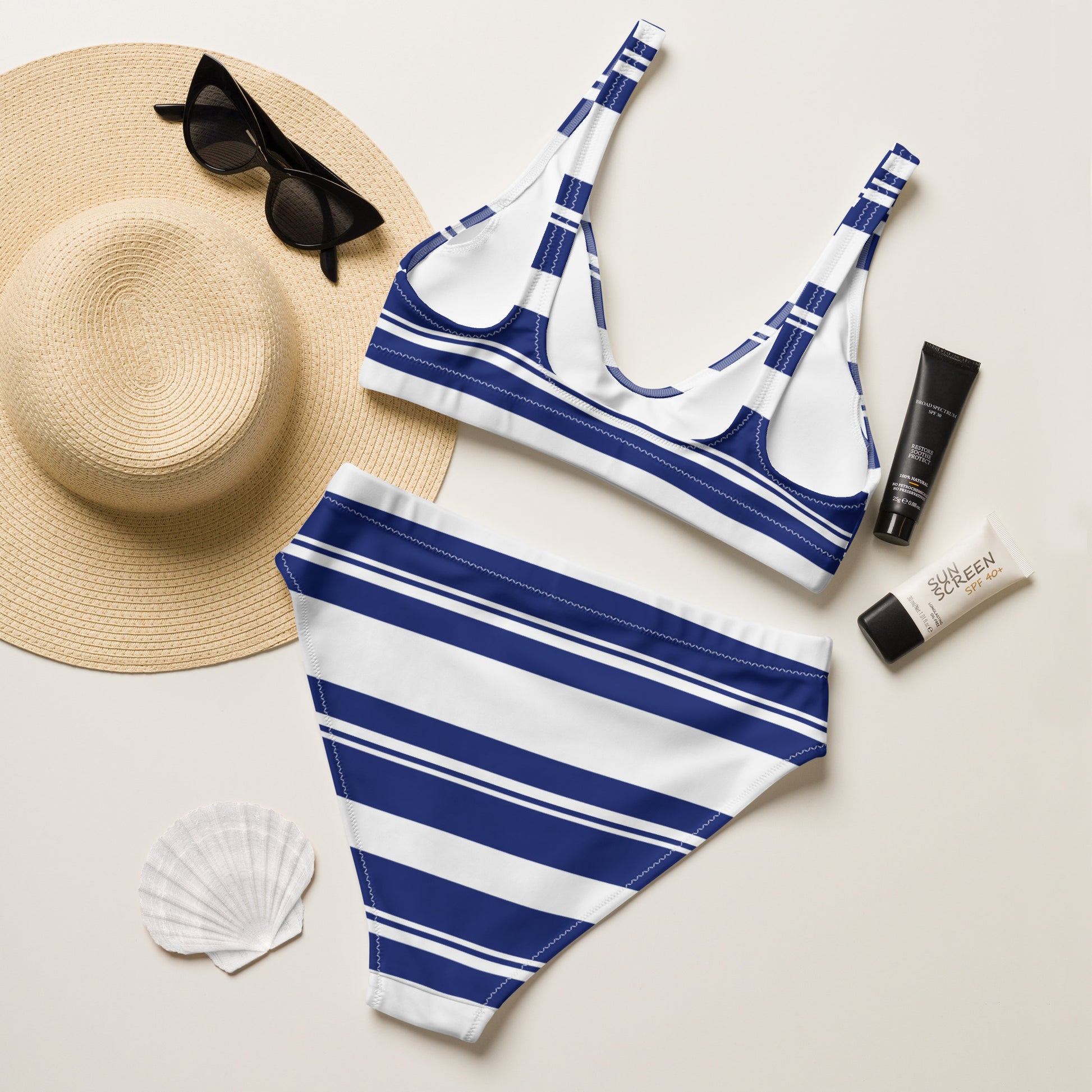 Tessa High-Waisted Bikini - Activewear Well