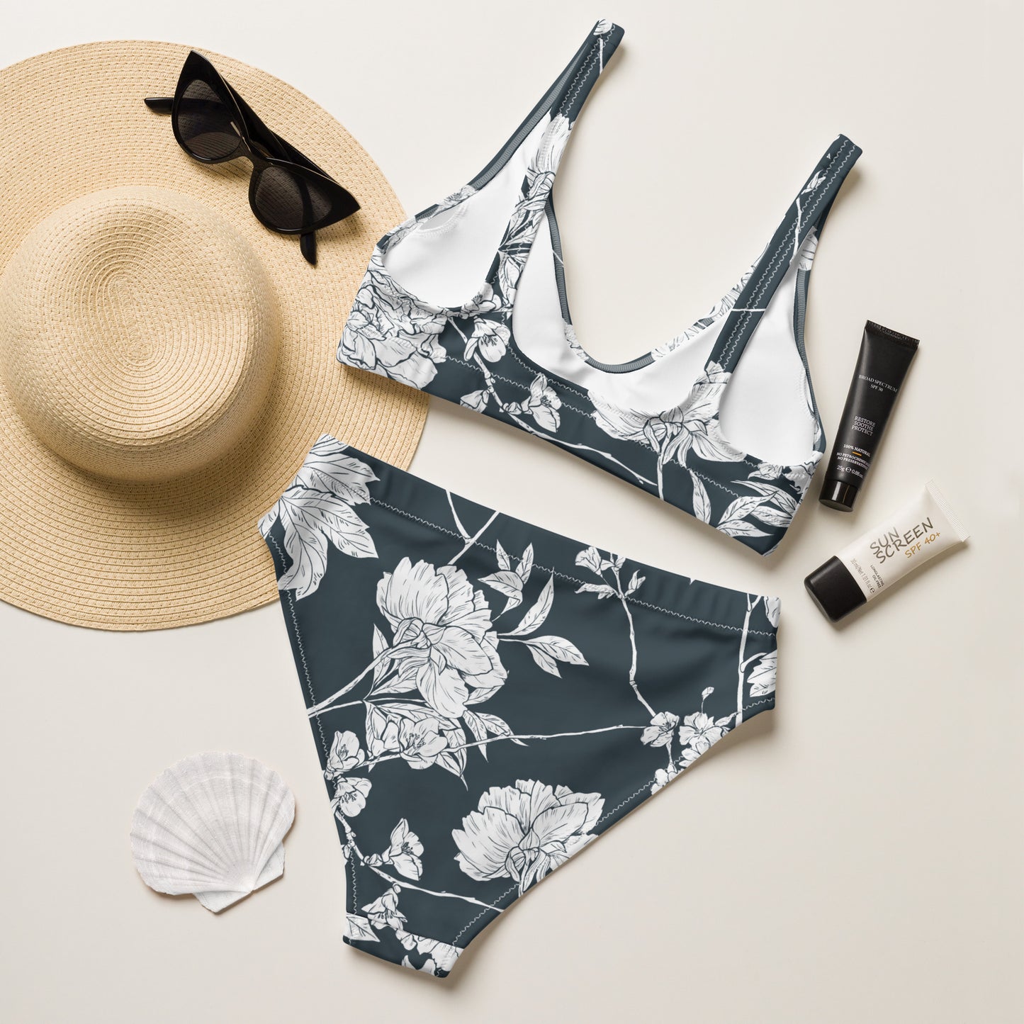 Meagan High-Waisted Bikini - Activewear Well