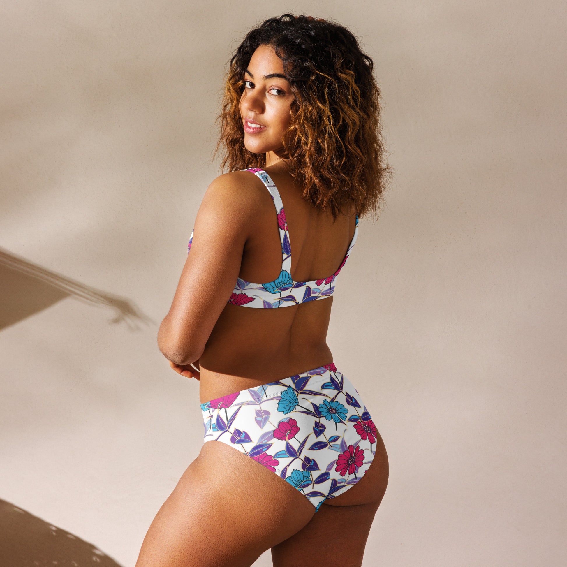 Ariana Recycled High-Waisted Bikini - Activewear Well