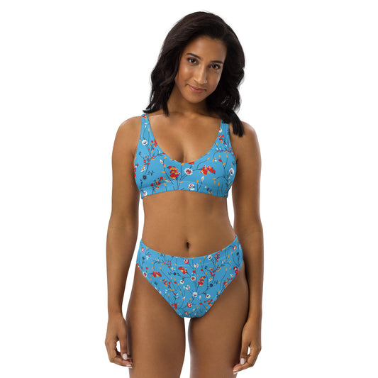 Grace Recycled High-Waisted Bikini - Activewear Well