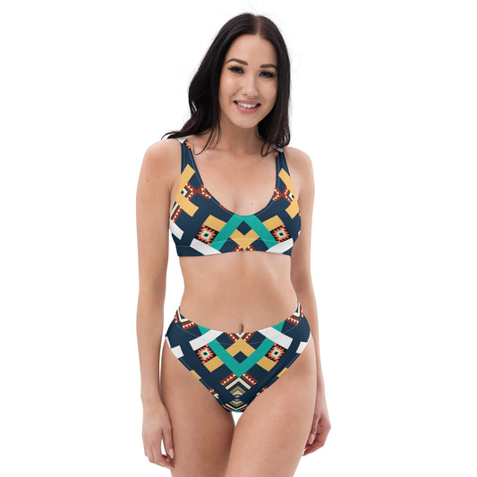 Maddie Recycled High-Waisted Bikini - Activewear Well